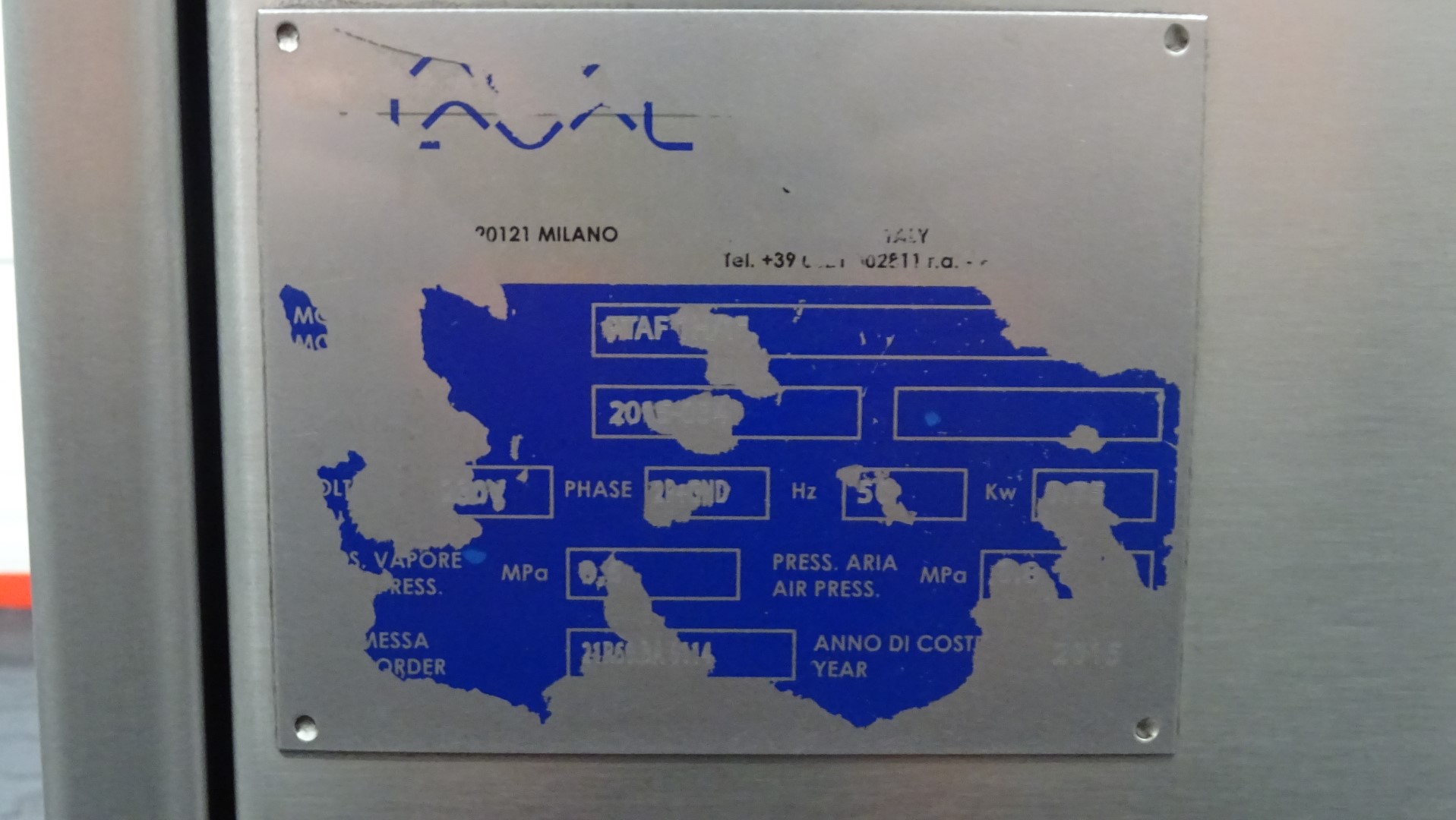 Used Aseptic Bag In Box Filler - Alfa Laval Astepo PTAF 1H/1''