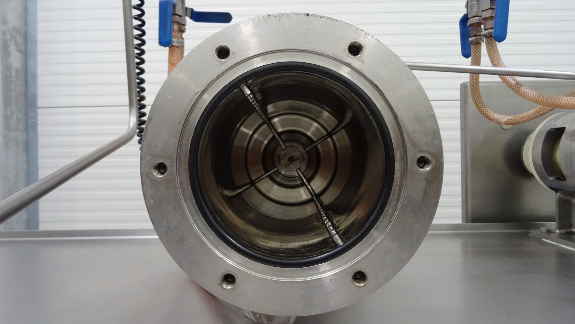 Used Margarine Pilot Plant - Gerstenberg & Agger HP Pump + Perfector 3x57 + Pin rotor + Inverter and Cooling Unit R22