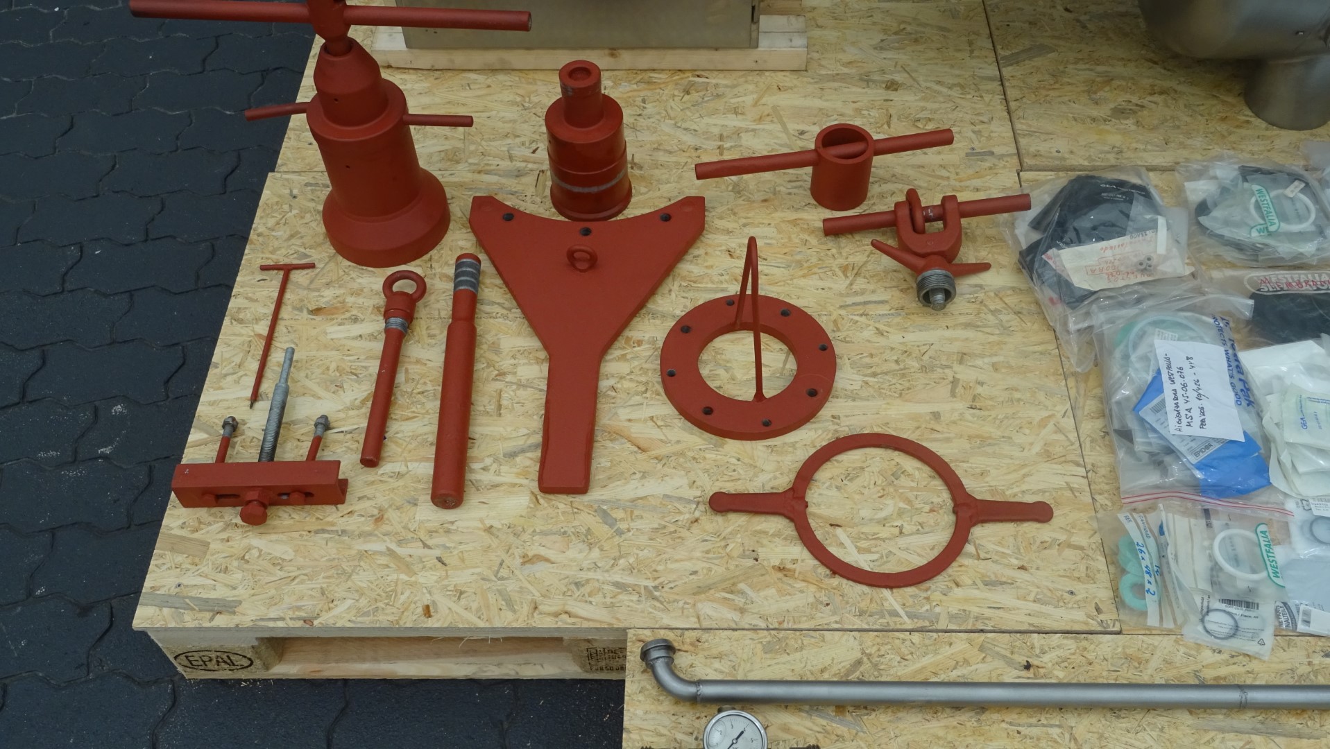 Used Cream Separator GEA Westfalia MSA 90-01-076