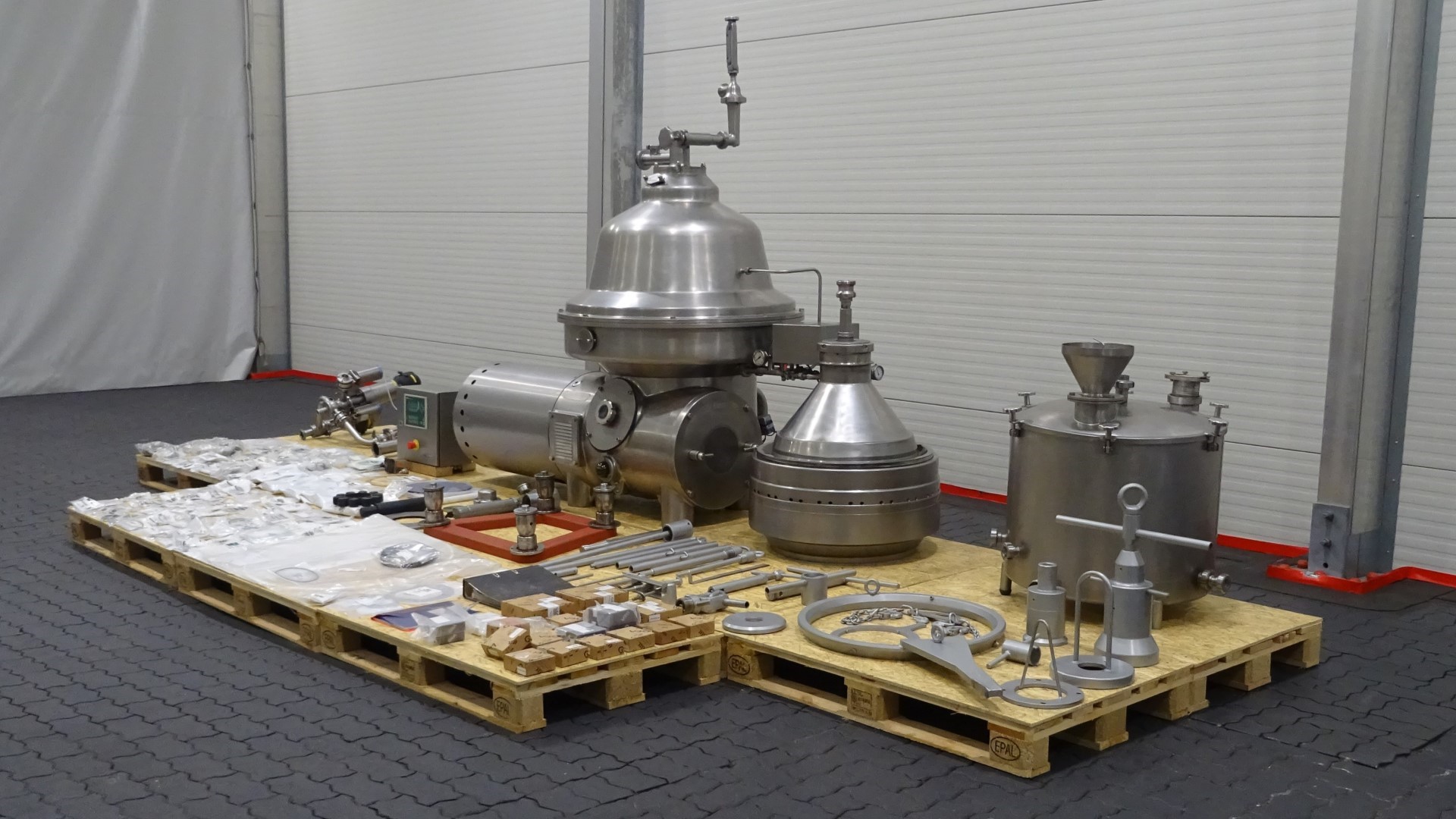 Used Cream Separator GEA Westfalia MSA 200-01-076