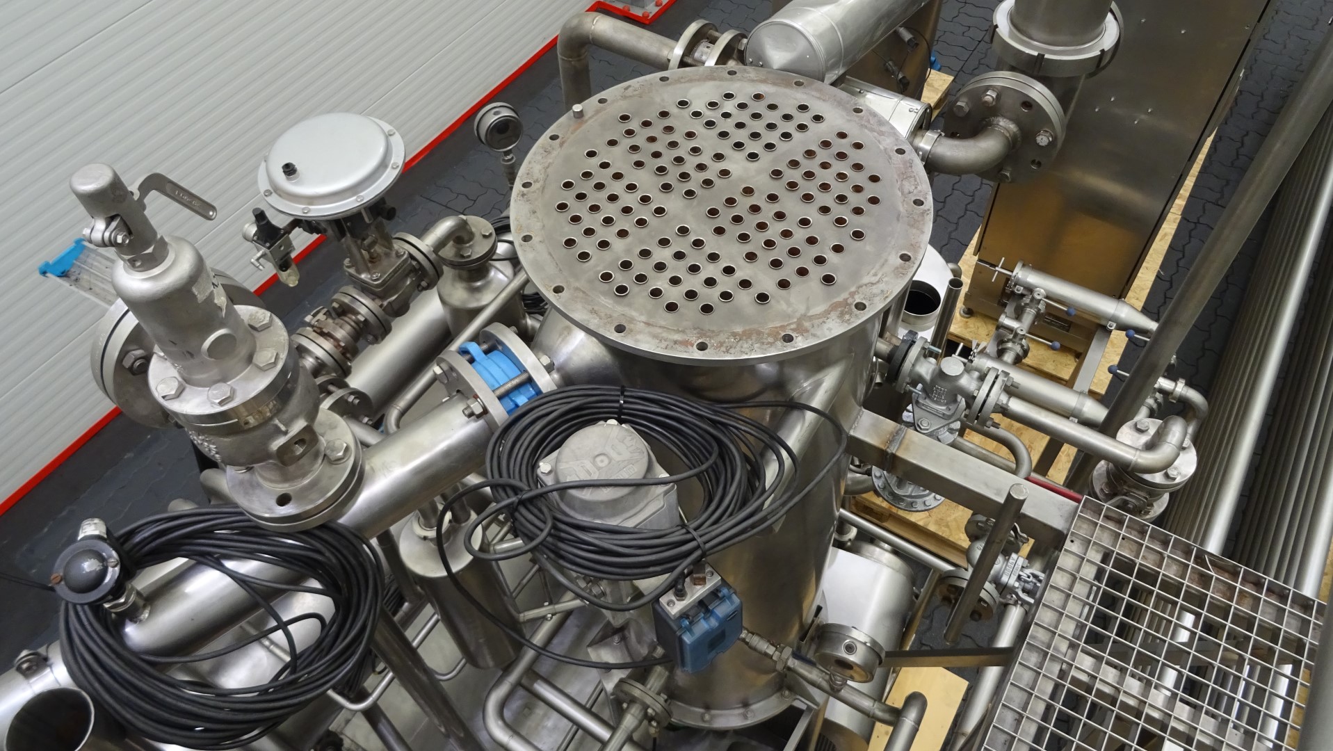 Used Direct steam injection (DSI) UHT with aseptic homogeniser - APV DSI + APV Gaulin MC 45-5TPSX