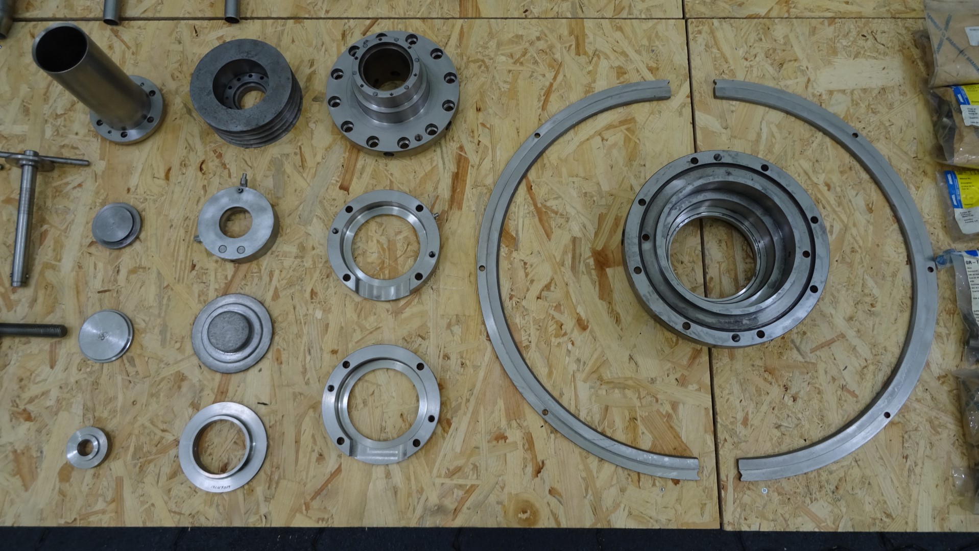 Used Big lot of Andritz Decanter Centrifuge spare parts