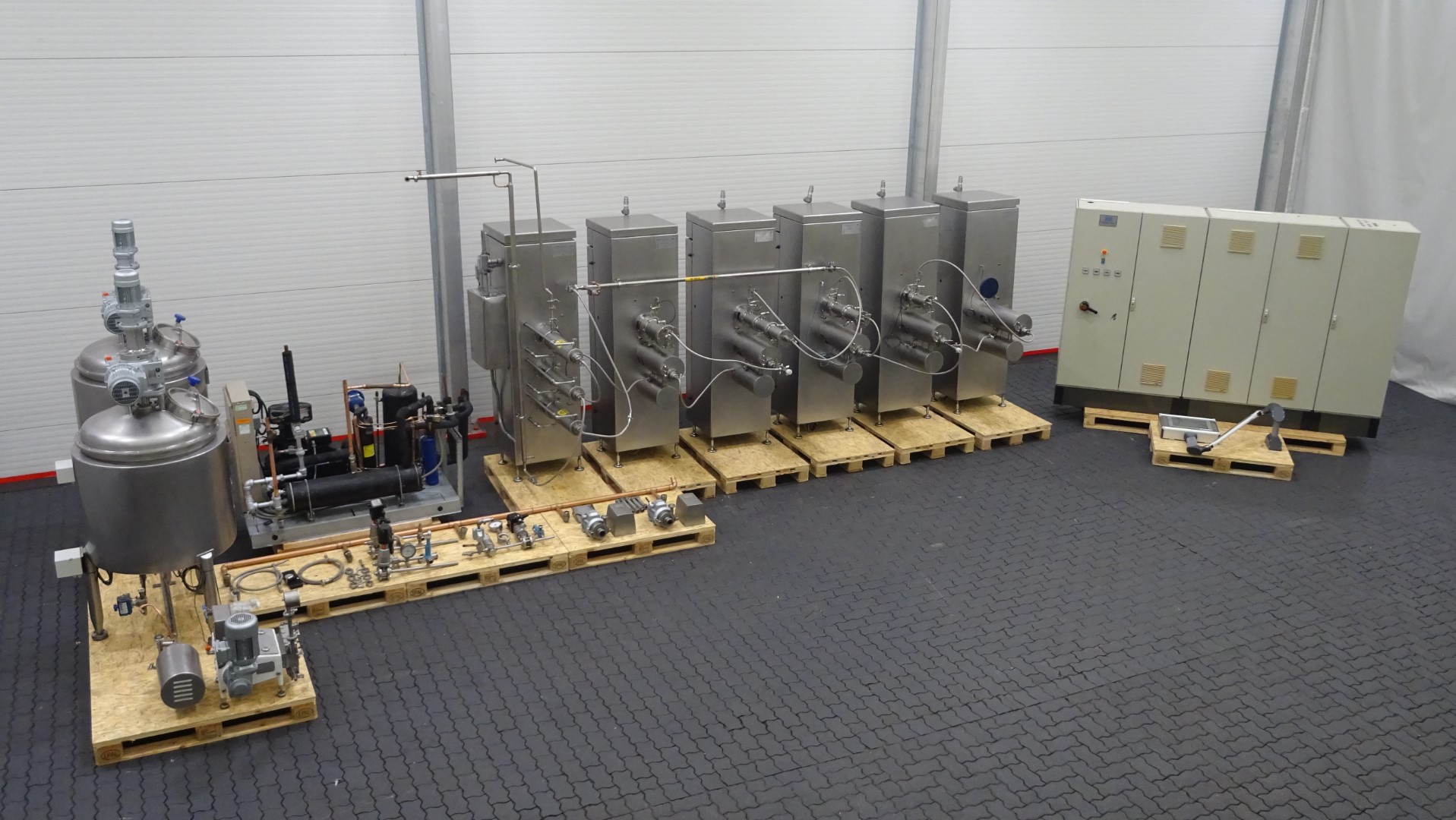 Used Complete Margarine Pilot Plant - Gerstenberg & Agger A/S Perfector 57