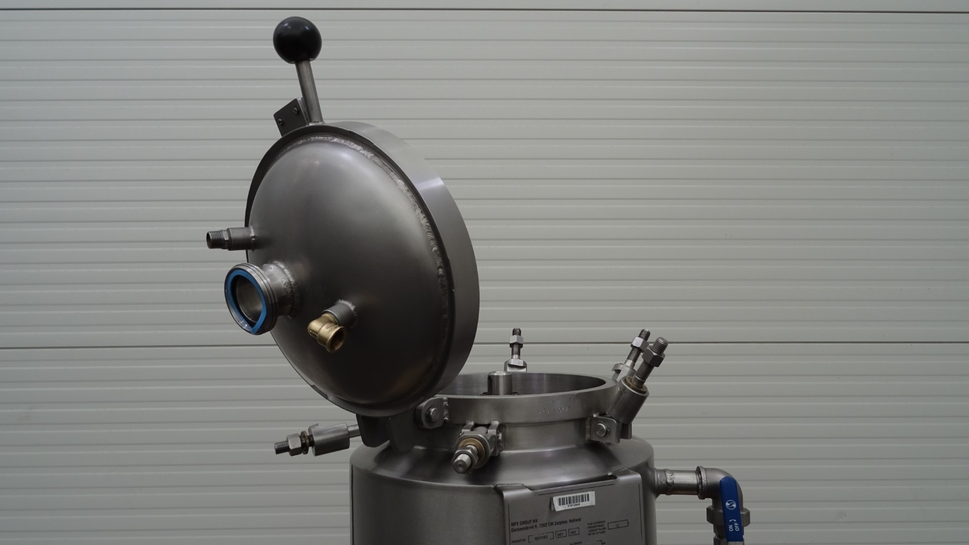 Used Scraped Surface Heat Exchanger (SSHE) - Terlet Terlotherm T0-4