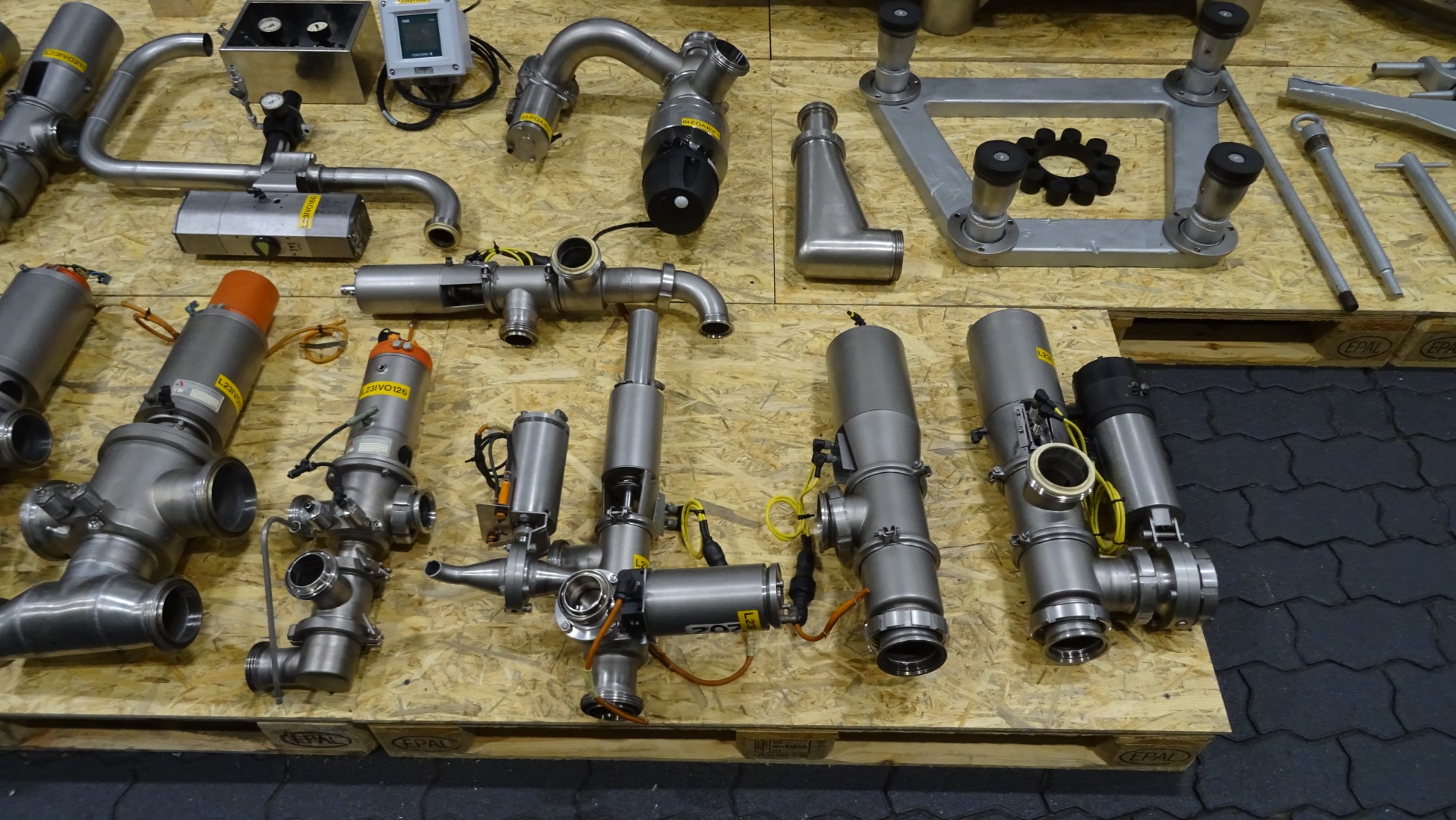 Used Pasteurization line 02 - 25.000 ltr/h - GEA Westfalia and APV