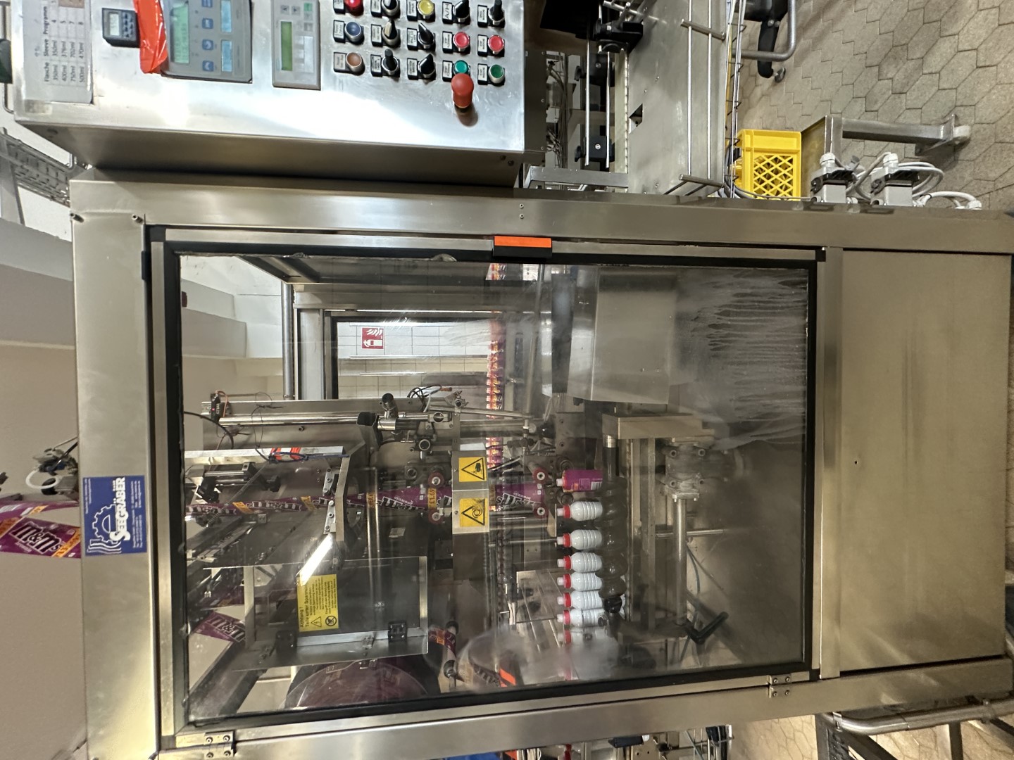 Used Aseptic PET Bottle filling machine - SIG Asbofill 710