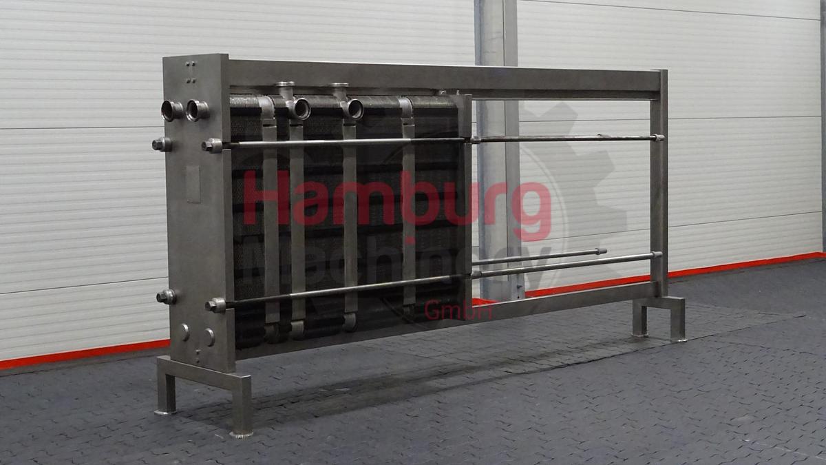 Used Milk Pasteuriser / Plate Heat Exchanger / PHE Alfa Laval Clip 8-RM