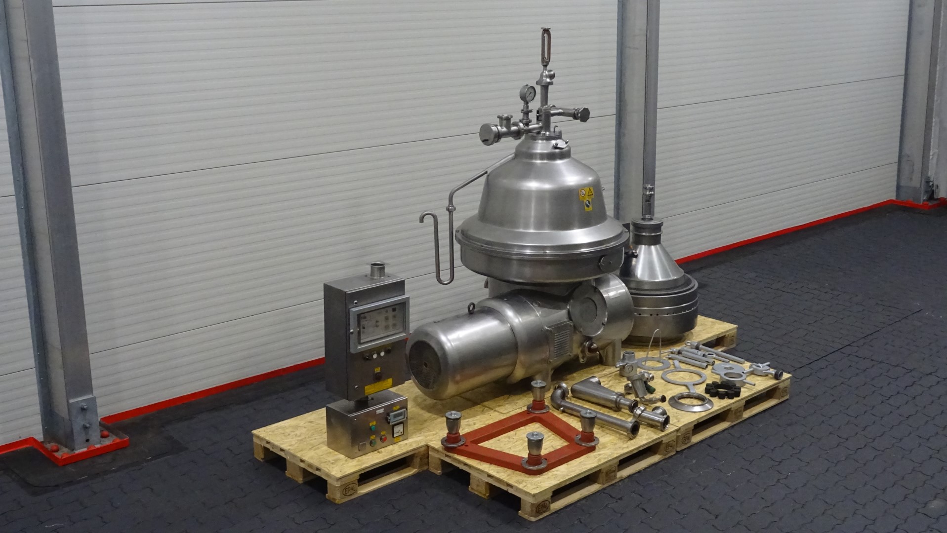 Used Pasteurization line 01 - 25.000 ltr/h - GEA Westfalia and APV