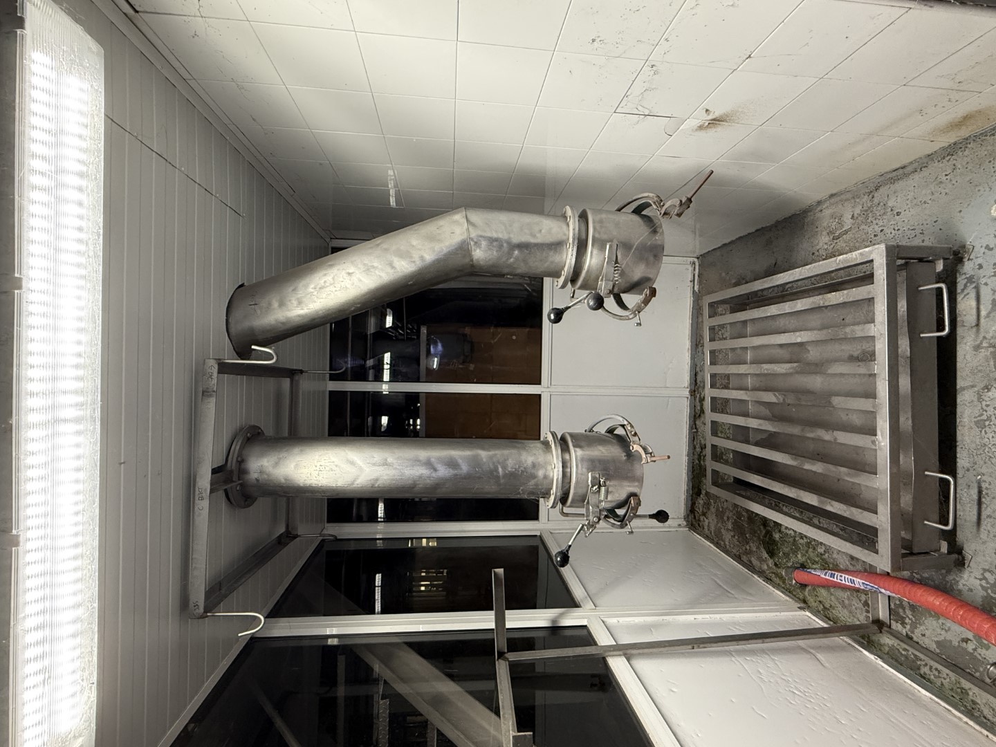 Used Complete GEA Niro Atomizer powder plant with 4-Effect TVR Evaporator, Spray Dryer, Fluidbed Dryer, Cyrstallisation tanks and filling station