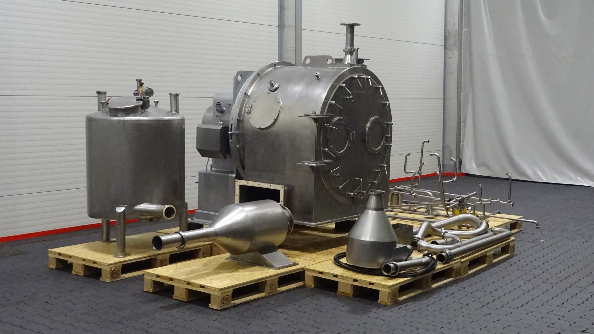 Used Worm Screen Centrifuge - Siebtechnik / Tema Conturbex H-700