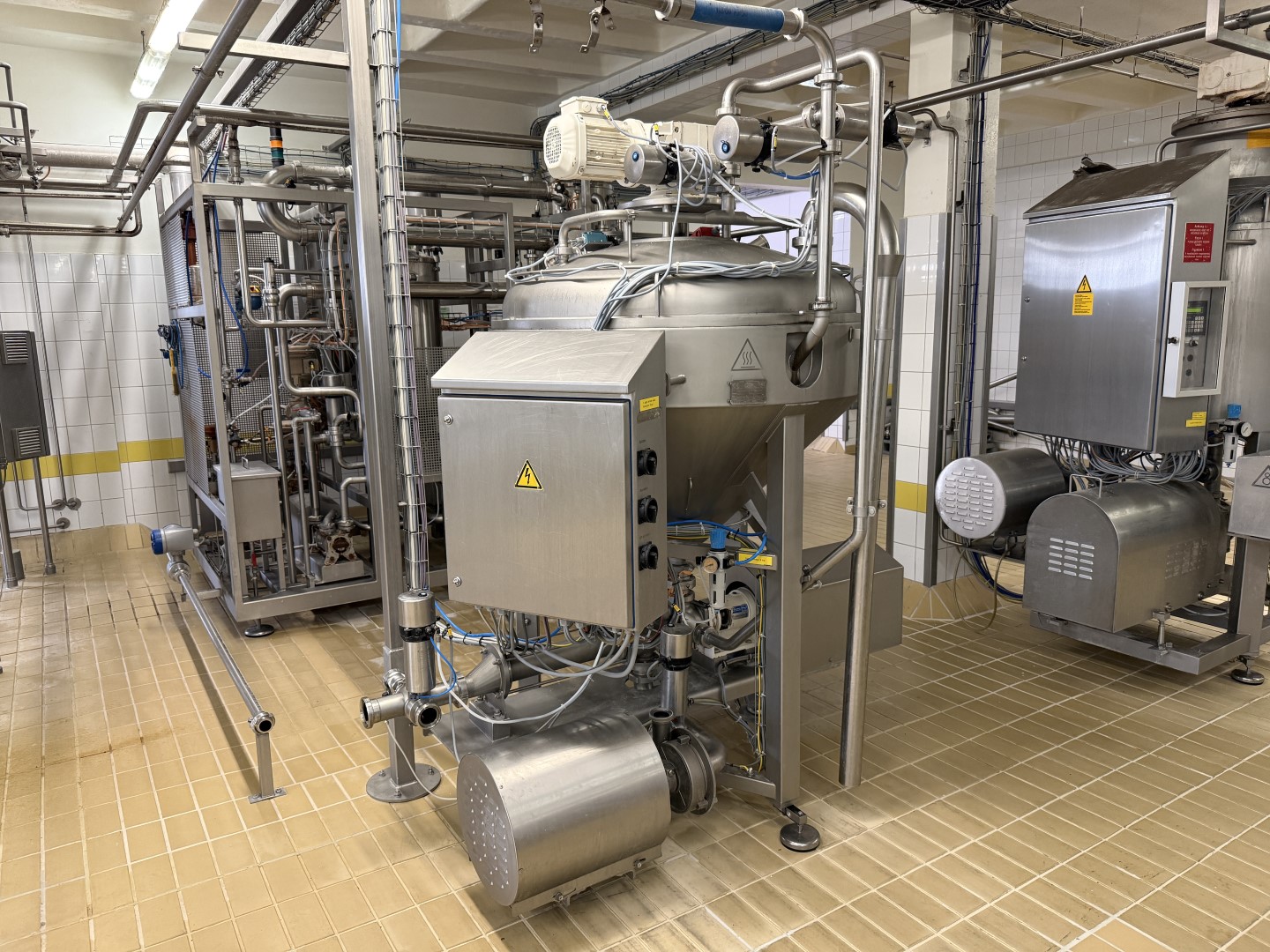Used Complete processing line for the production of processed UHT cheese - Karl Schnell - 200 up to 750 kg per hour