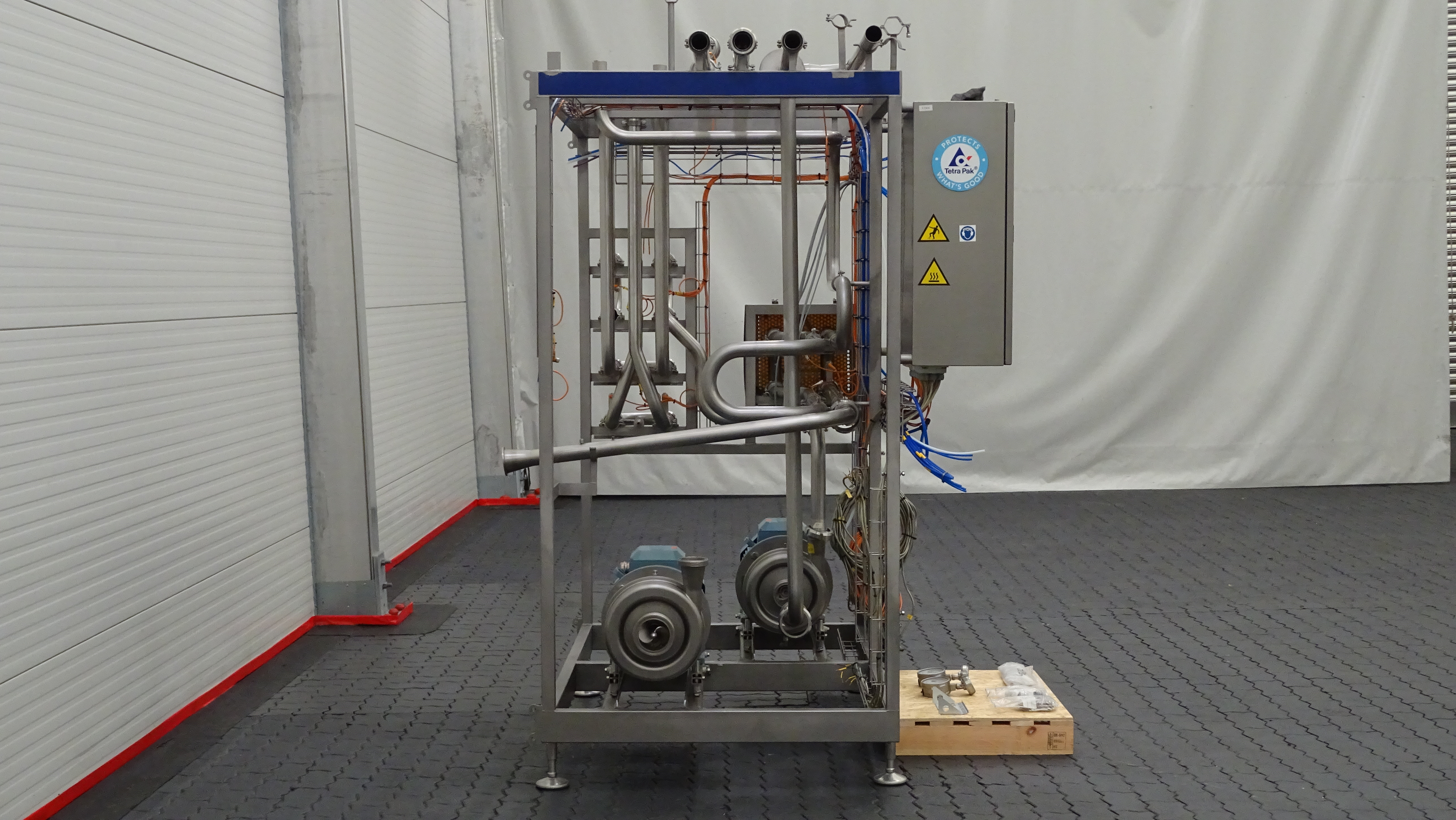 Used Tetra Pak ​​​​​​​​​​​​Tetra Therm Aseptic VTIS line with Tetra Alex TA400 homogeniser