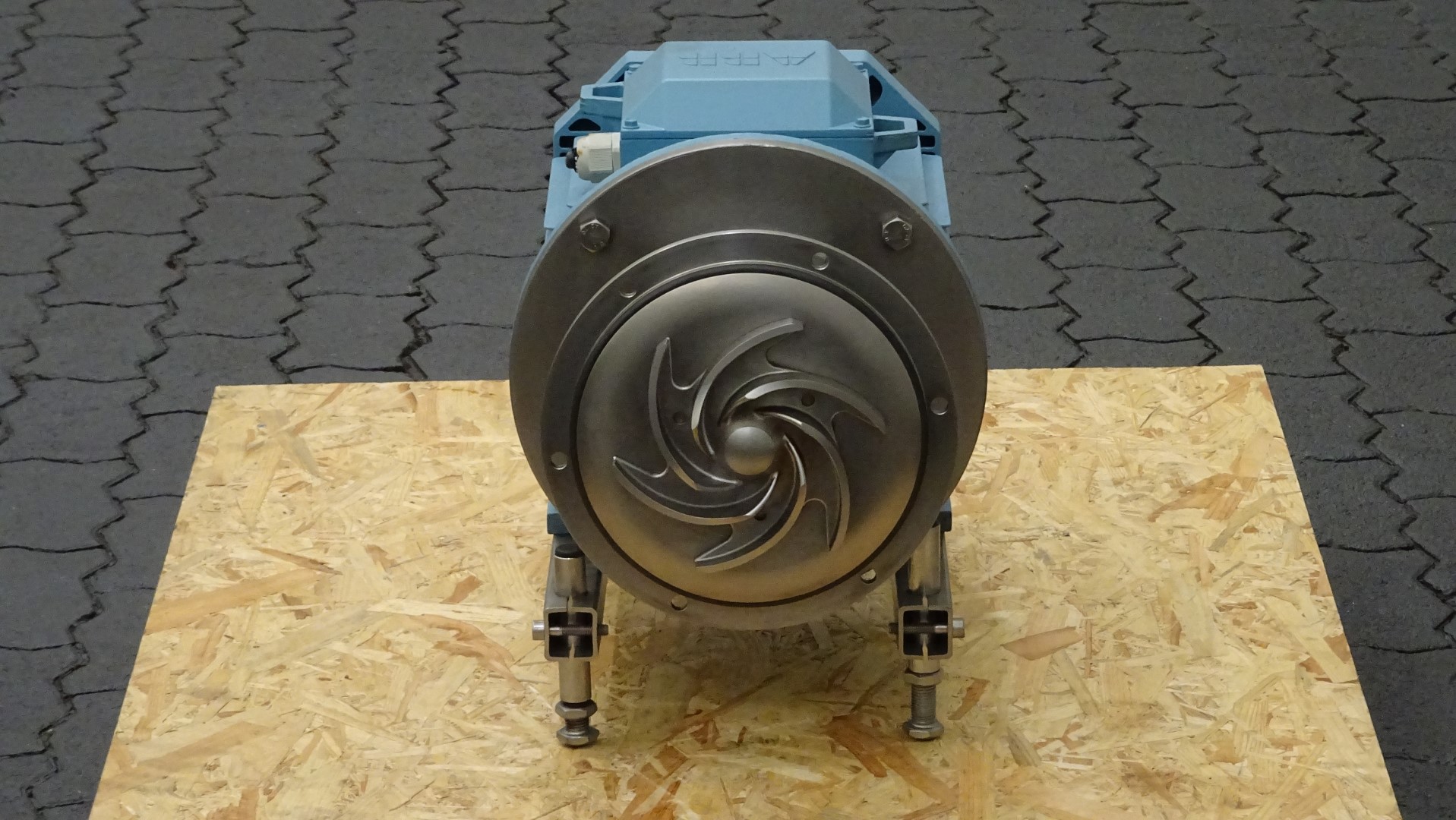 Used Sanitary Centrifugal Pump Alfa Laval LKH-20/165 SSS 5,5 kW