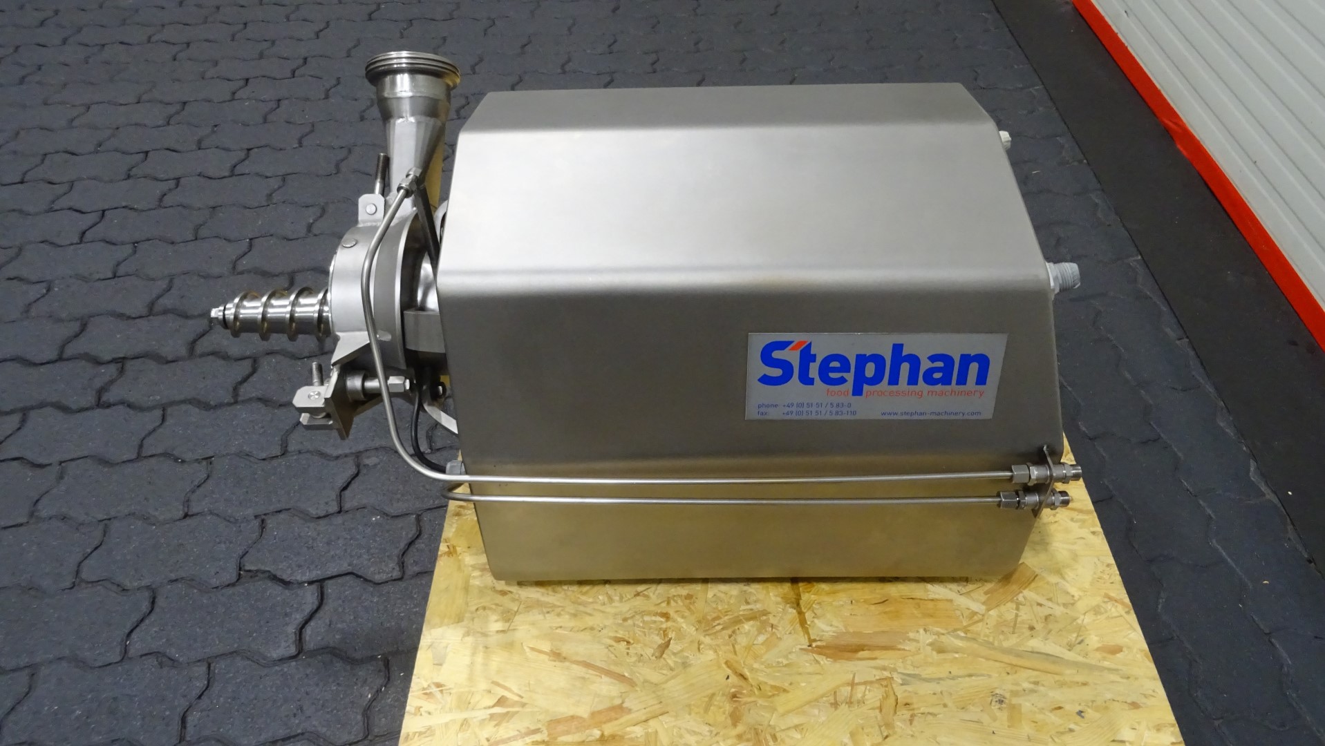 Used Emulsifier Stephan Mikrocut MCH 20