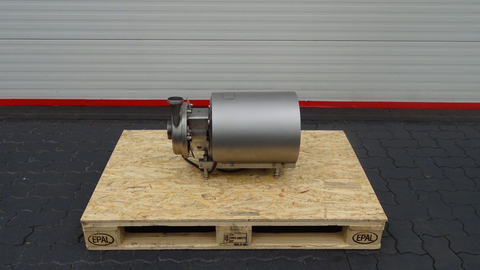 Used Sanitary Centrifugal Pump Alfa Laval LKH-10/163 FSS 3,0 kW
