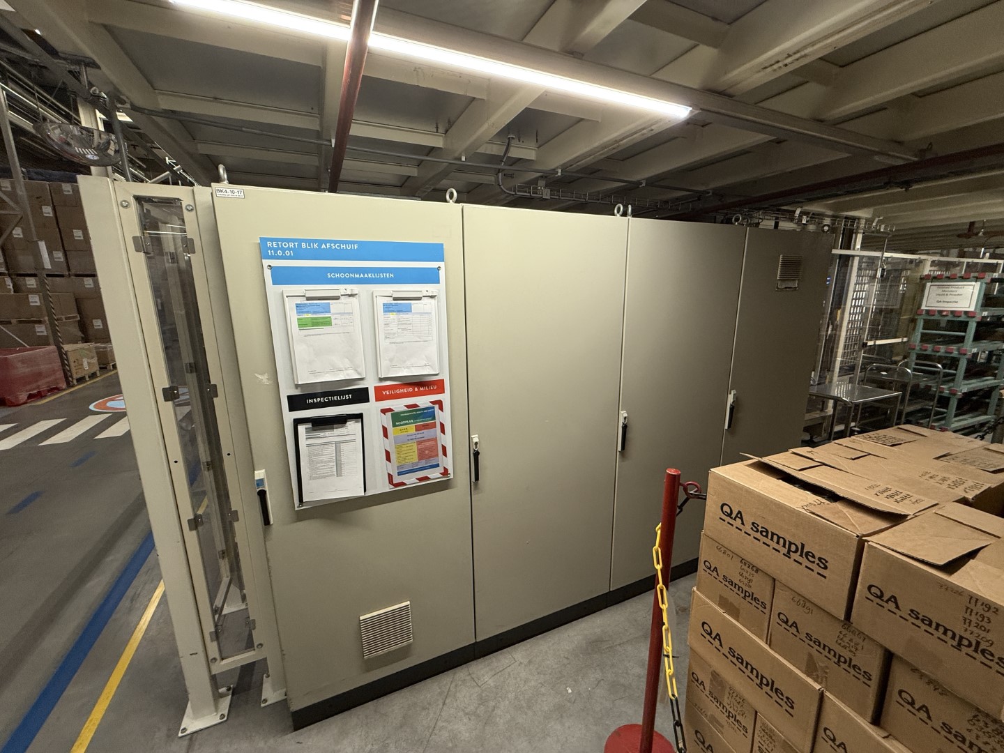 Used Complete can filling and closing line for liquids (nutrition) in 250 gram aluminium cans