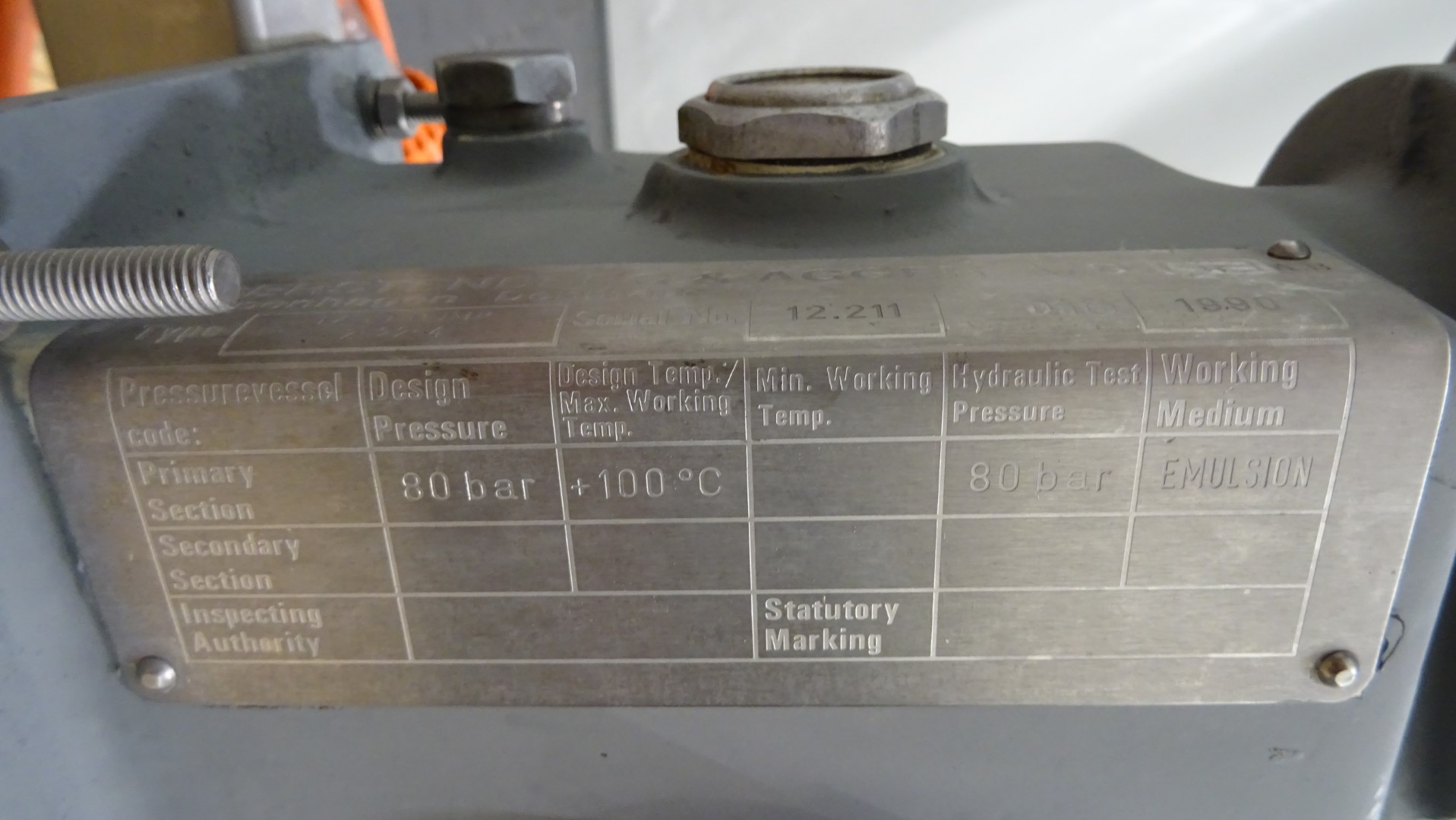 Used Margarine Pilot Plant - Gerstenberg & Agger HP Pump + Perfector 3x57 + Pin rotor + Inverter and Cooling Unit R22