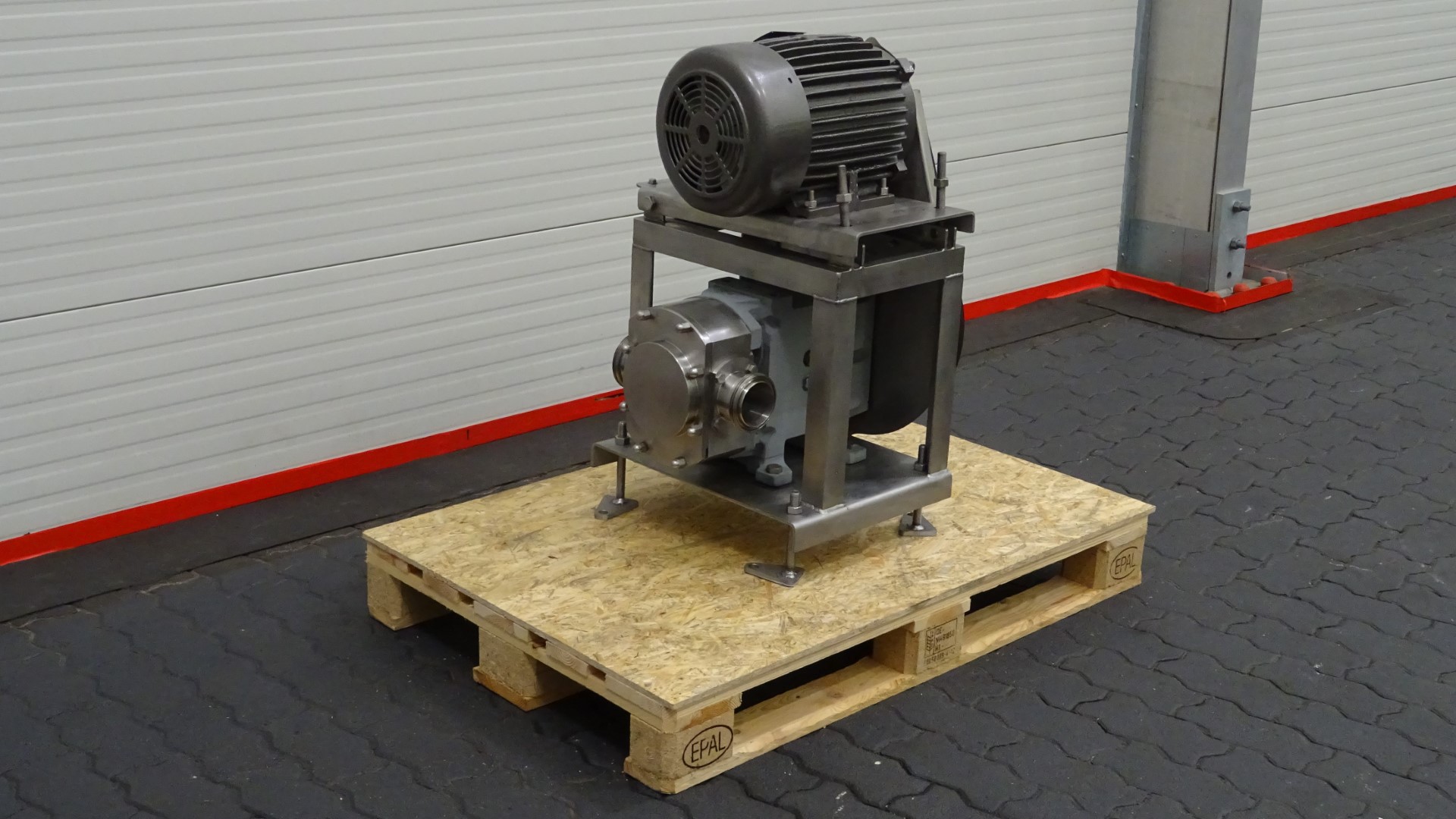 Used Rotary positive displacement pump / Lobe pump - ITT Jabsco Pureflo Lobe 24250-4310