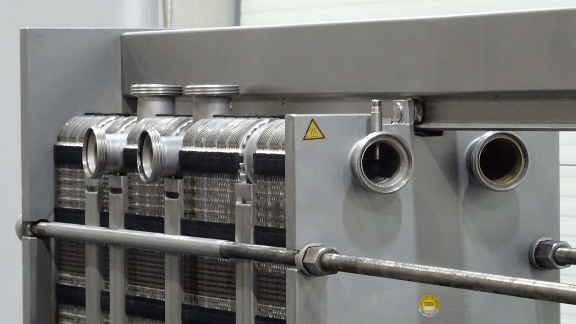 Used Milk Pasteuriser / Plate Heat Exchanger / PHE Alfa Laval Clip 8-RM