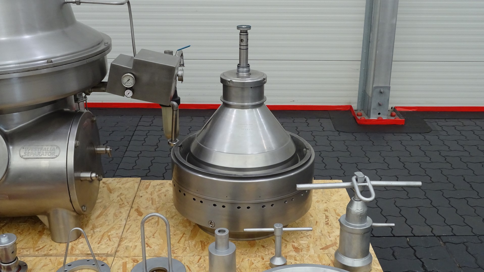 Used Cream Separator GEA Westfalia MSA 200-01-076