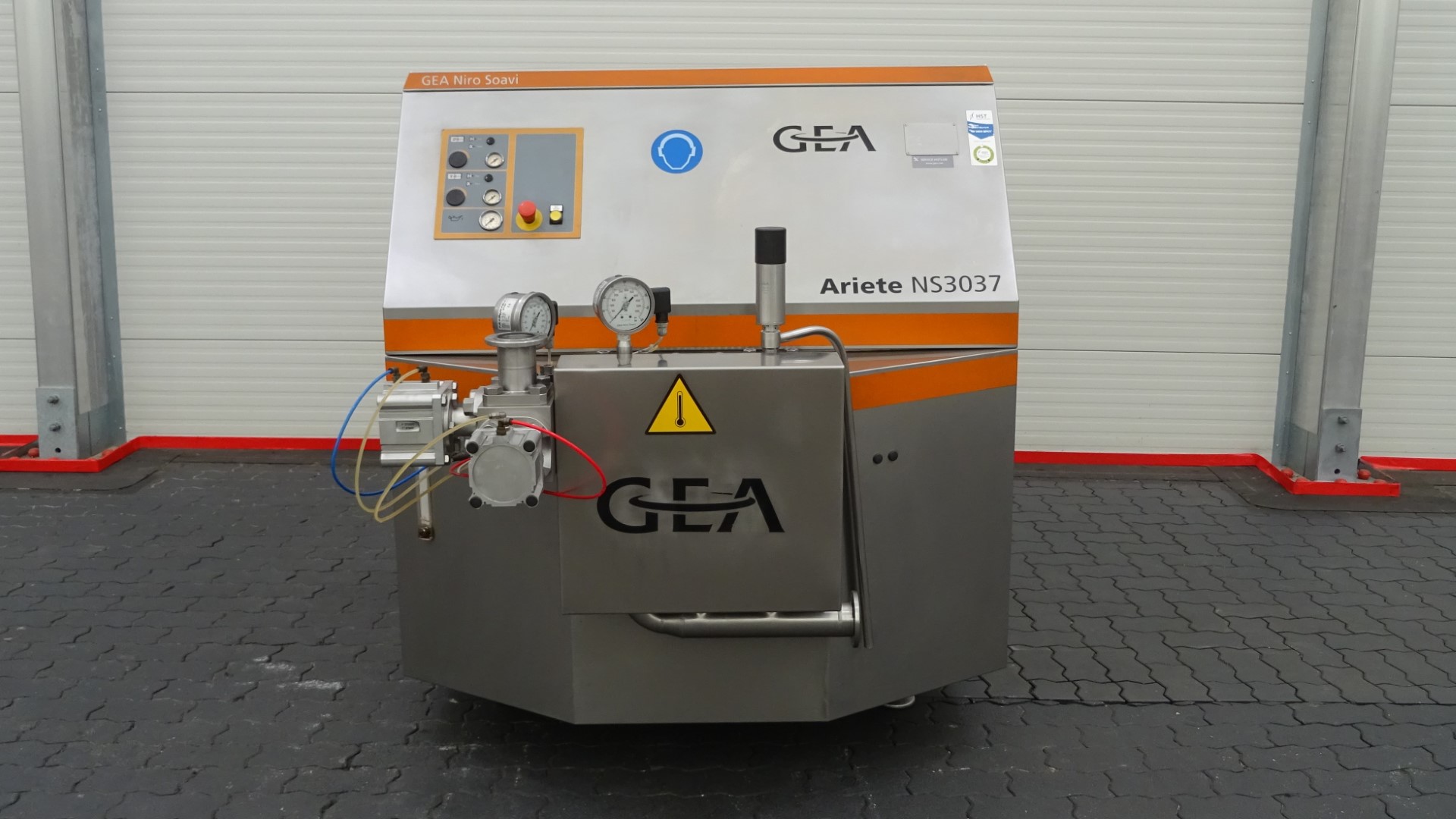 Used High Pressure Homogeniser GEA Niro Soavi NS3037H