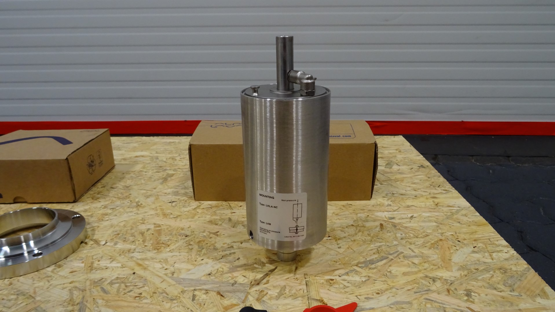 Used Unused Butterfly Valve - Alfa Laval Valve LKB 76/3'' ISO W/W