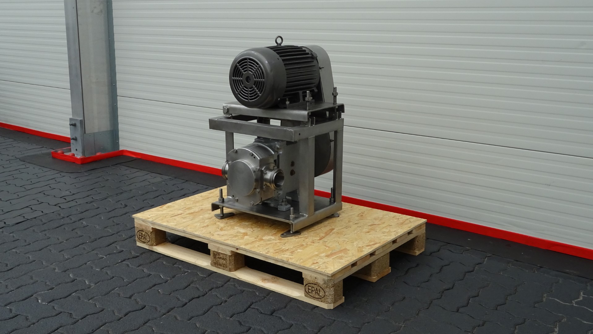 Used Rotary positive displacement pump / Lobe pump - ITT Jabsco Pureflo Lobe 24250-4310