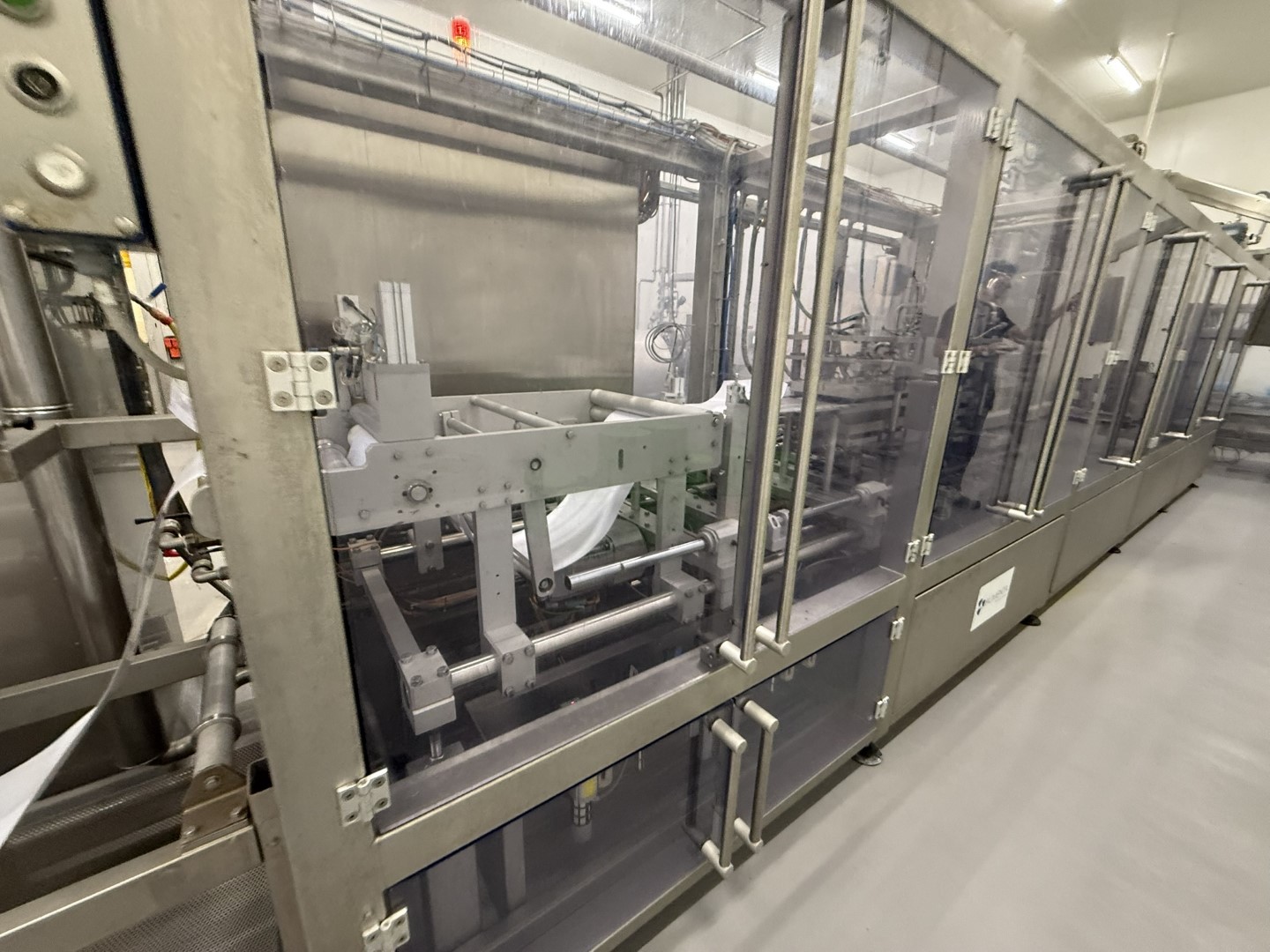 Used Form Fill Seal Machine (FFS) for mini-portions - Alimenta Newpack Division Thermoform FM100/E-20 HC