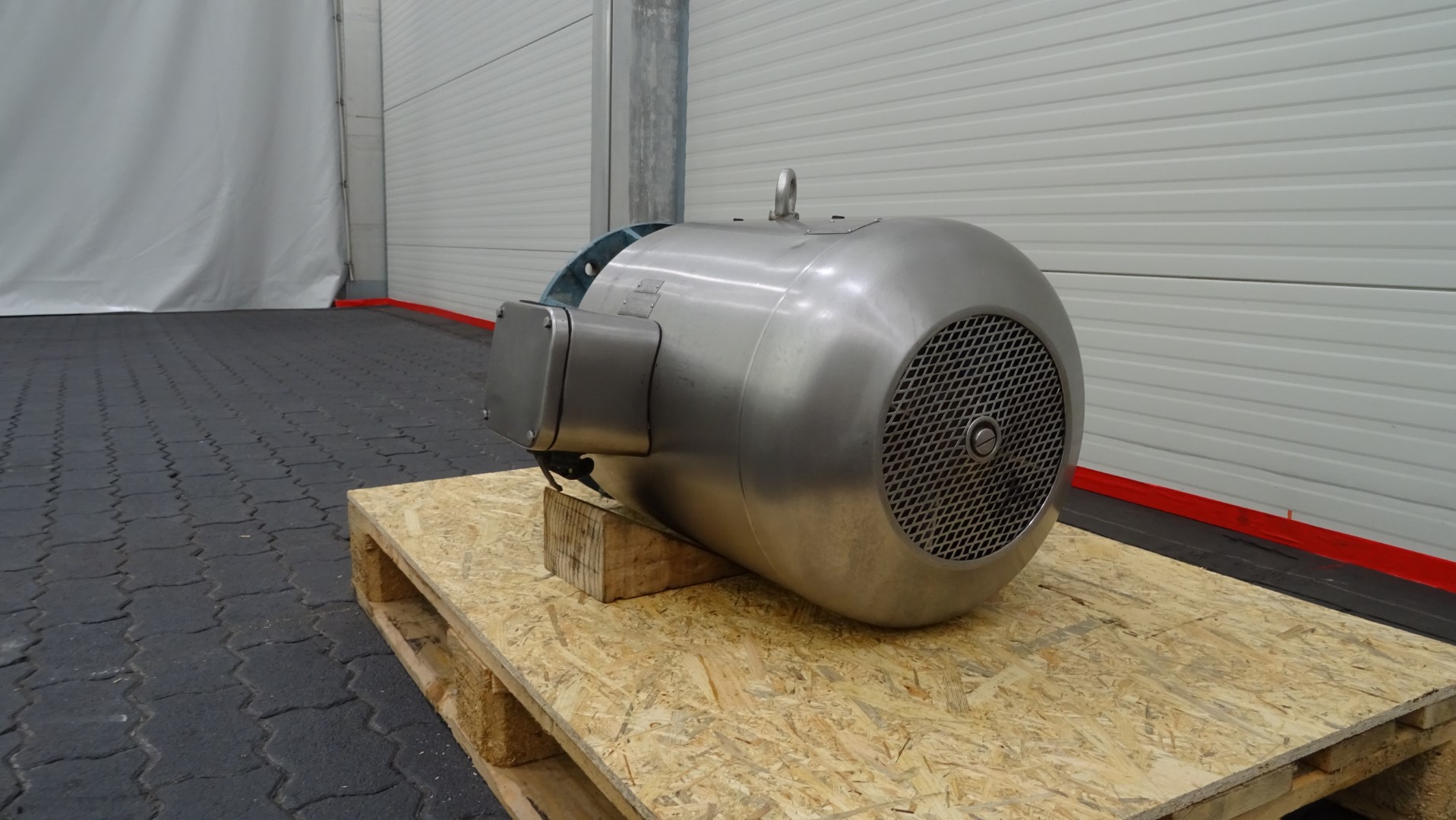 Used Motor with stainless steel motor cover - Loher GmbH - 30 kW