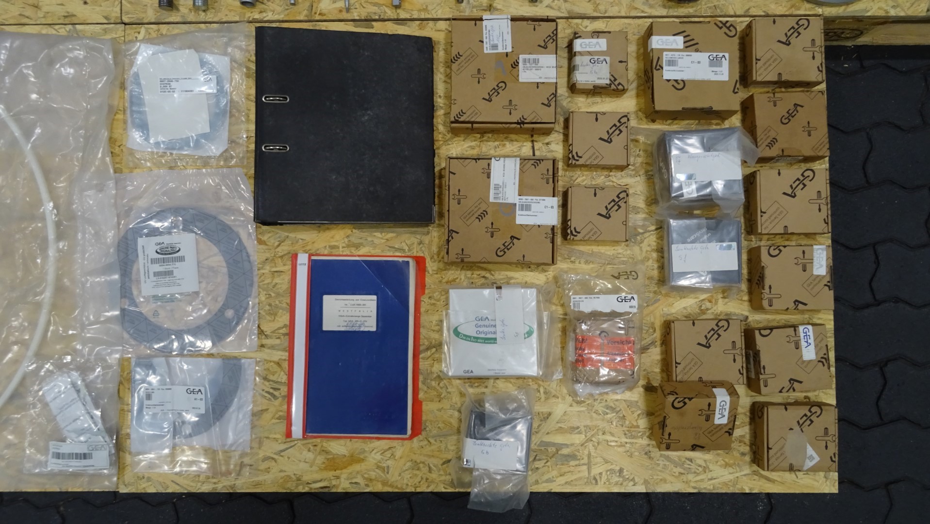 Used Cream Separator GEA Westfalia MSA 200-01-076