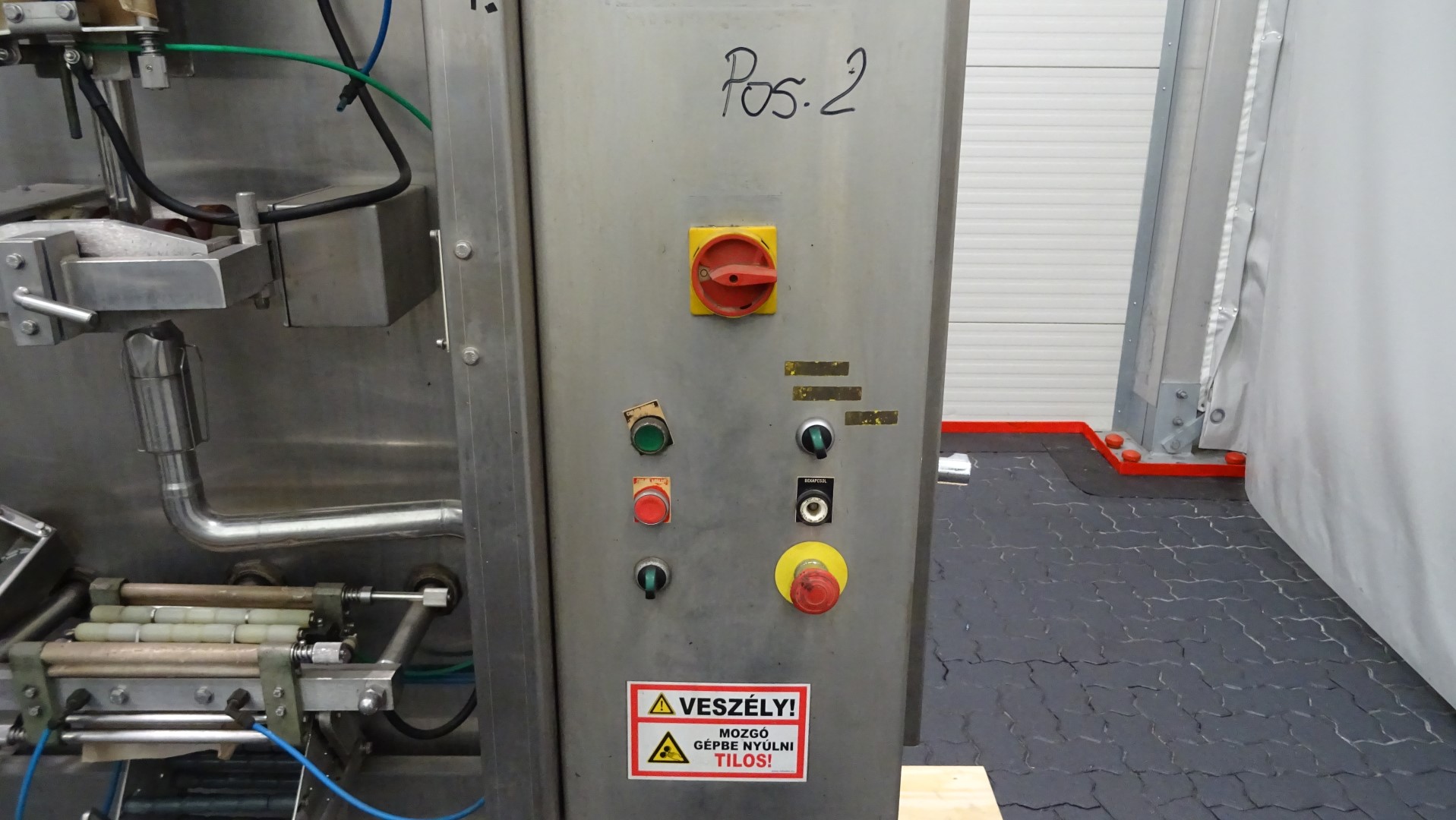 Used Incomplete Automatic Double Head Vertical Form / Fill / Seal Machine (Vertical FFS) - Thimonnier M 3200