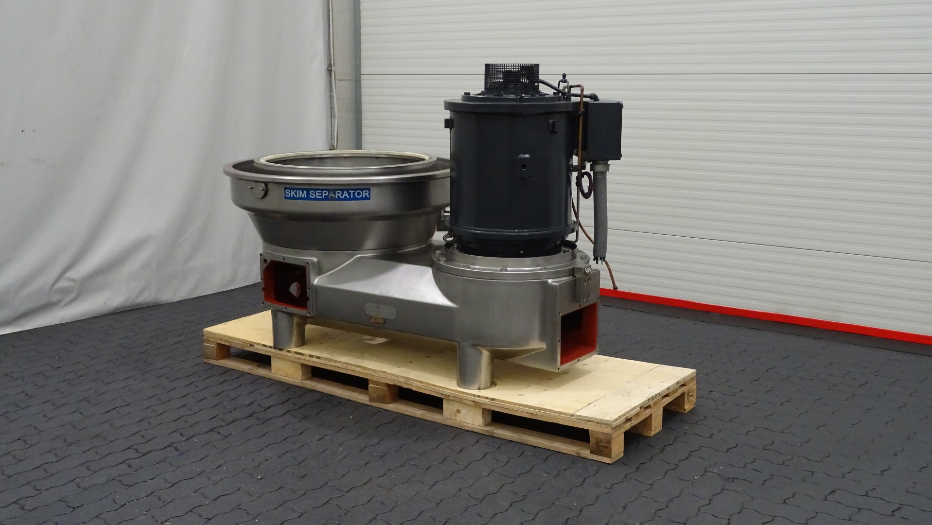 Used Incomplete Cream Separator GEA Westfalia MSD 300-01-777 (without bowl)