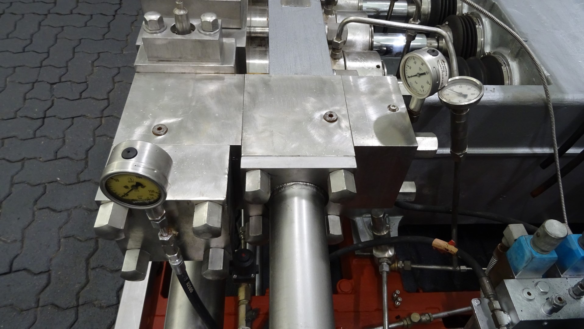 Used High Pressure Homogeniser Tetra Pak TAM30A/200BAR Aseptic