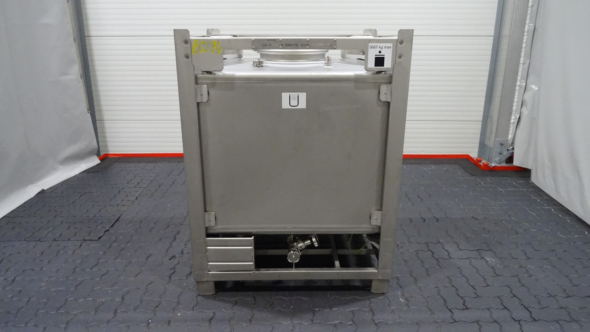 Used 2x Unused IBC Containers of 1.000 liter - Schäfer BTA 1000L