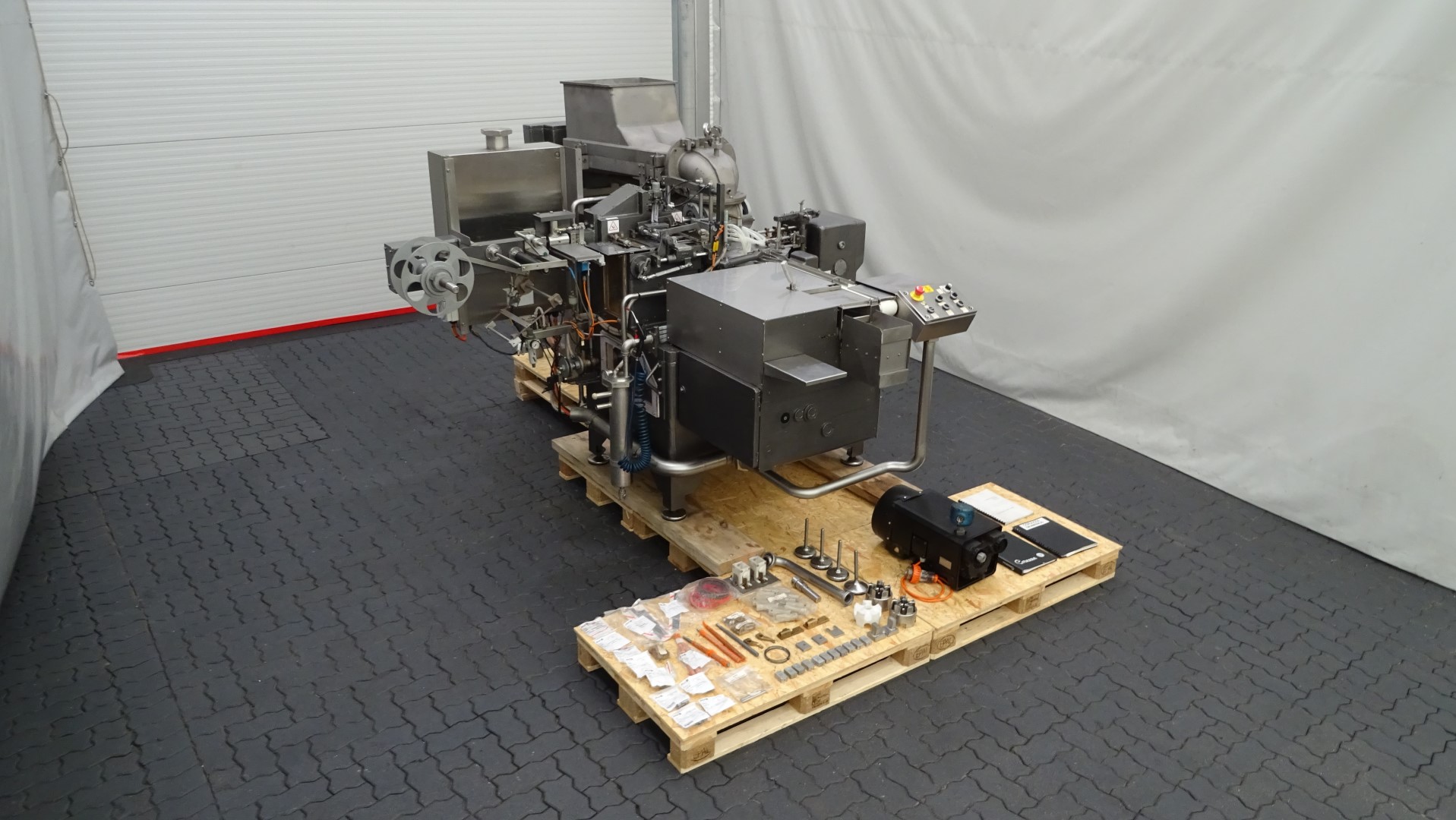 Used Filling and wrapping machine for miniportions of butter Corazza FB230