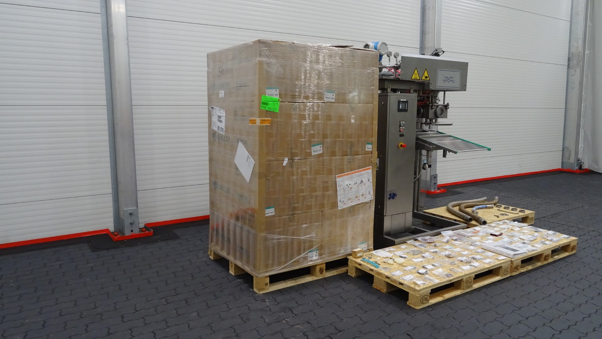 Used Aseptic Bag In Box Filler - Alfa Laval Astepo PTAF 1H/1''