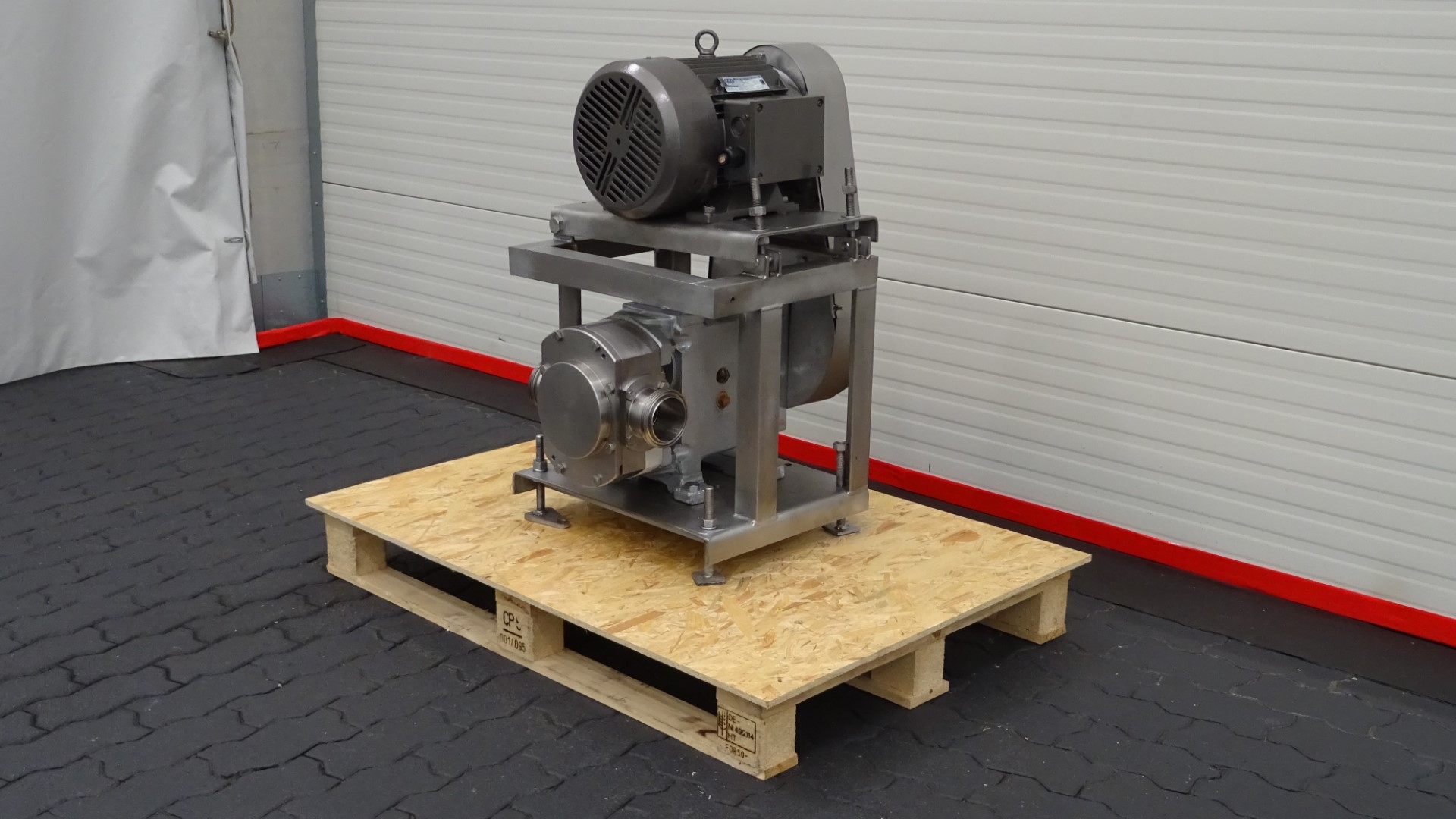 Used Rotary positive displacement pump / Lobe pump - ITT Jabsco Pureflo Lobe 24250-4310