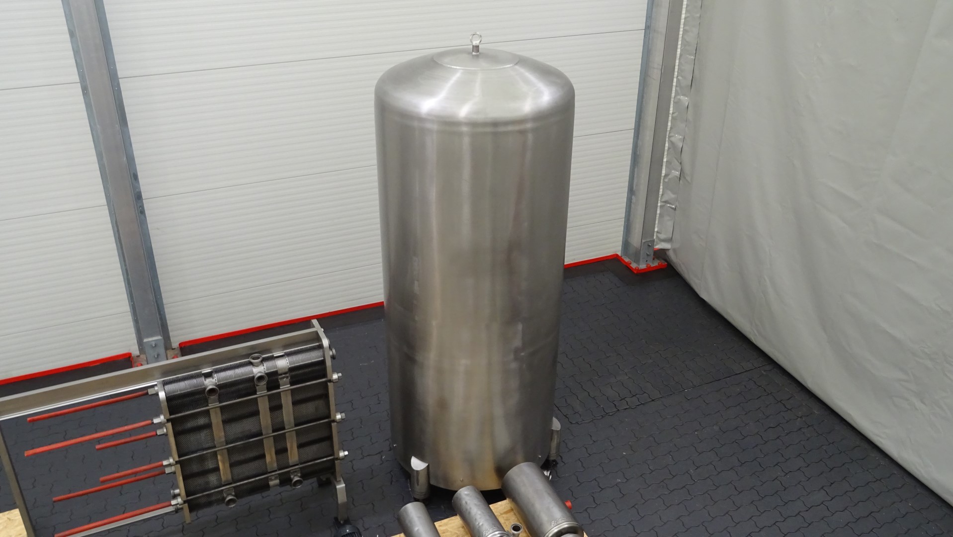 Used Pasteuriser / Plate Heat Exchanger / PHE - Tetra Pak / Alfa Laval C6-SR