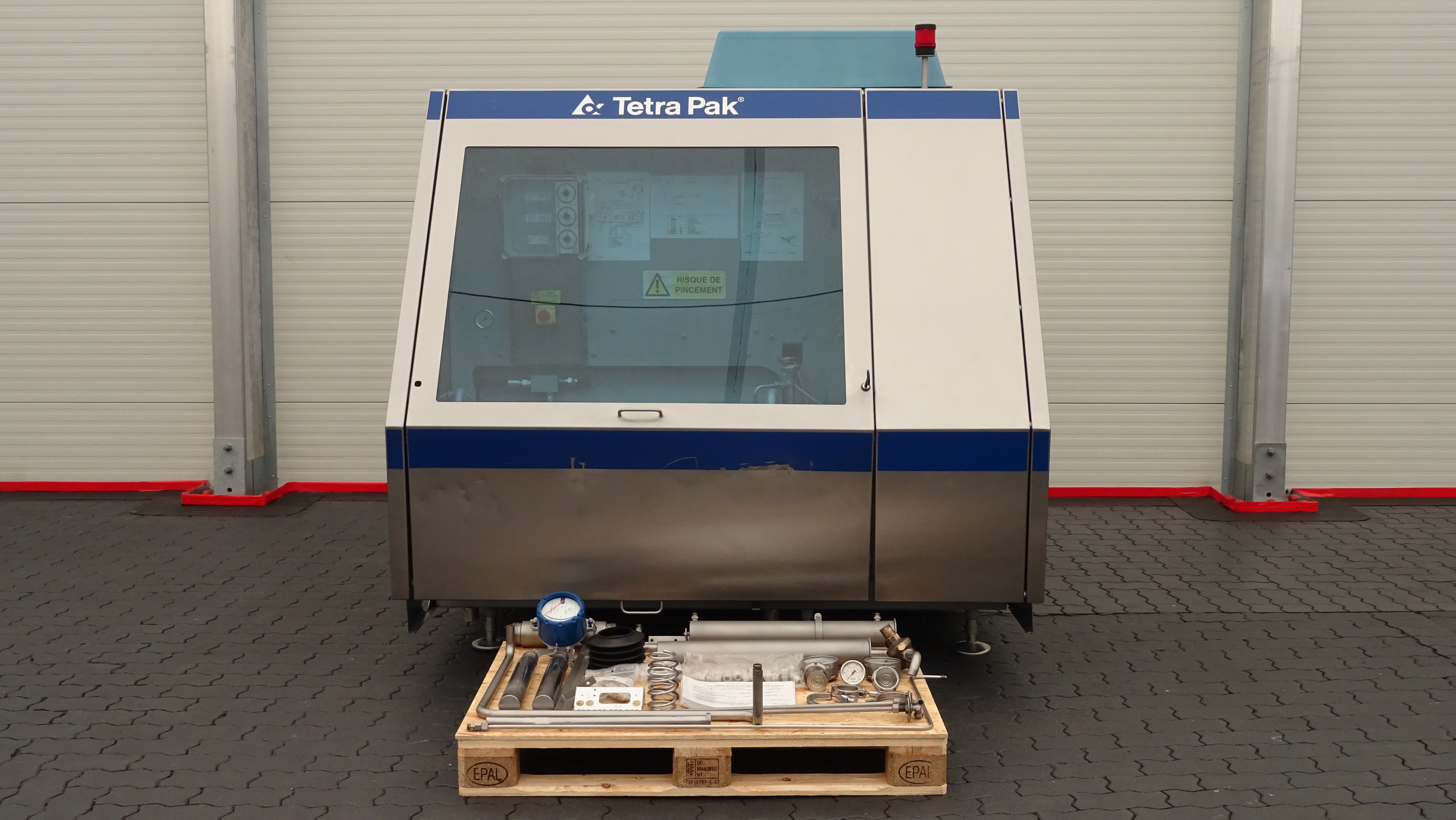 Used Tetra Pak ​​​​​​​​​​​​Tetra Therm Aseptic VTIS line with Tetra Alex TA400 homogeniser
