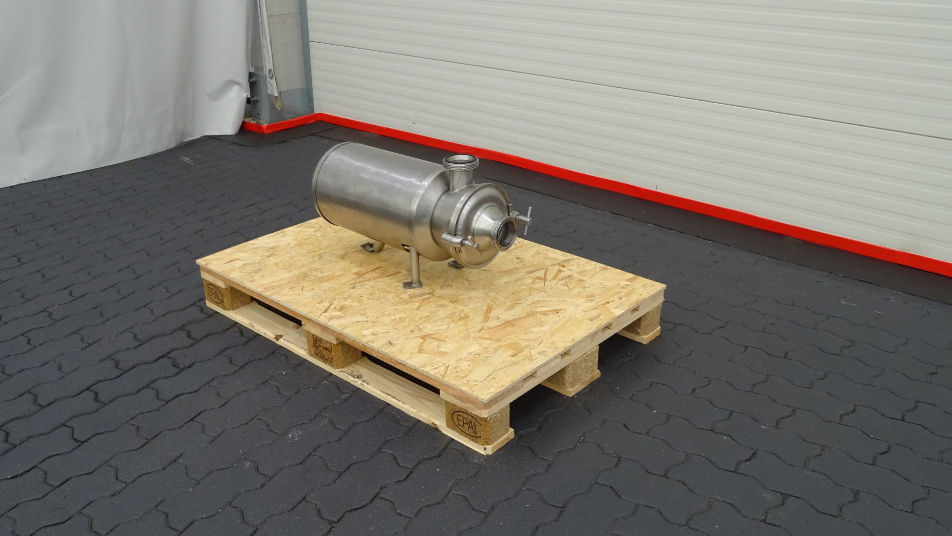 Used Sanitary Self Priming Liquid-ring Pump Alfa Laval MR-185A