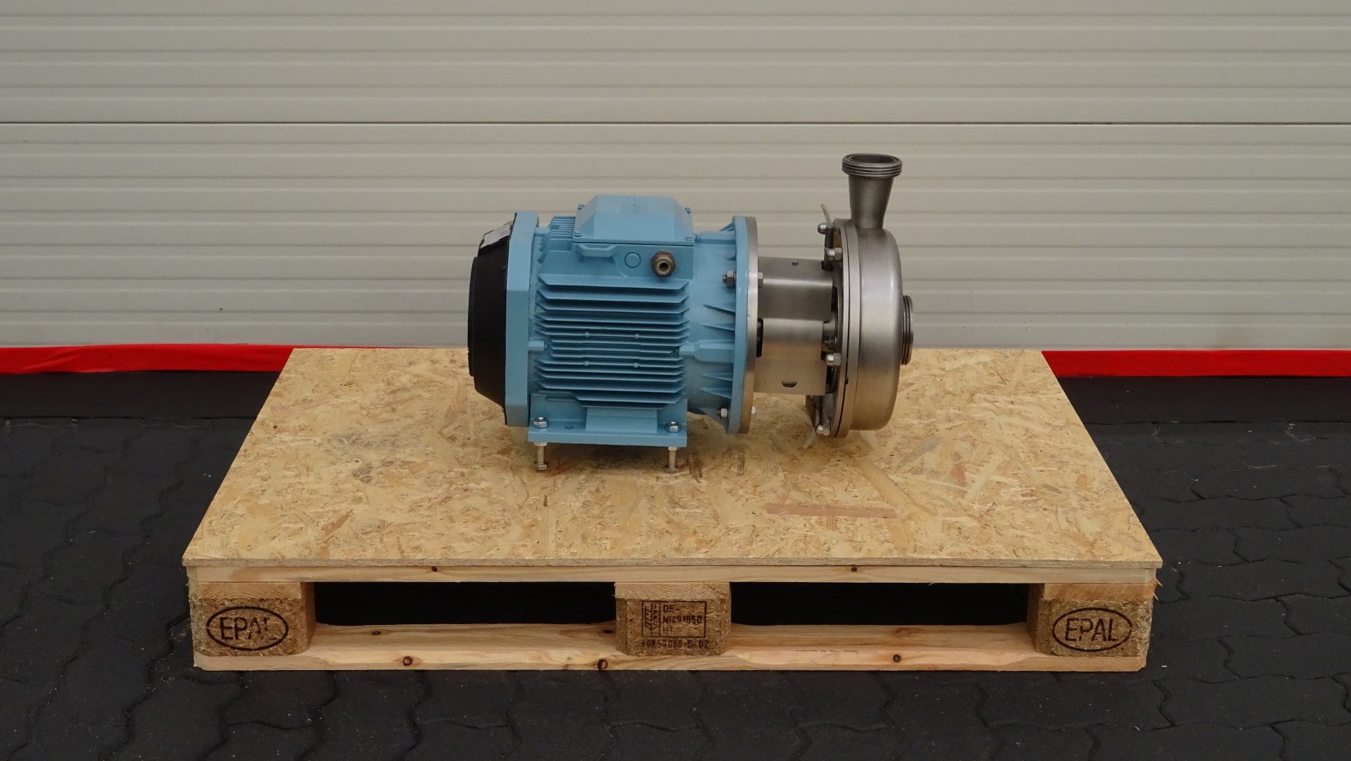 Used Sanitary Centrifugal Pump Alfa Laval LKH-25/180 DMS 7,5 kW