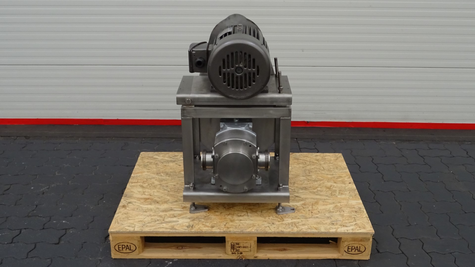 Used Rotary positive displacement pump / Lobe pump - ITT Jabsco Pureflo Lobe 24250-4310