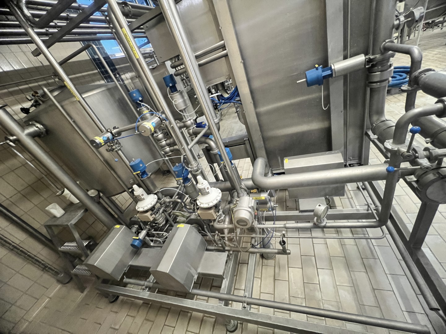 Used Ultra Filtration (UF) plant for cream cheese - Koch Membrane Systems / GEA Tuchenhagen