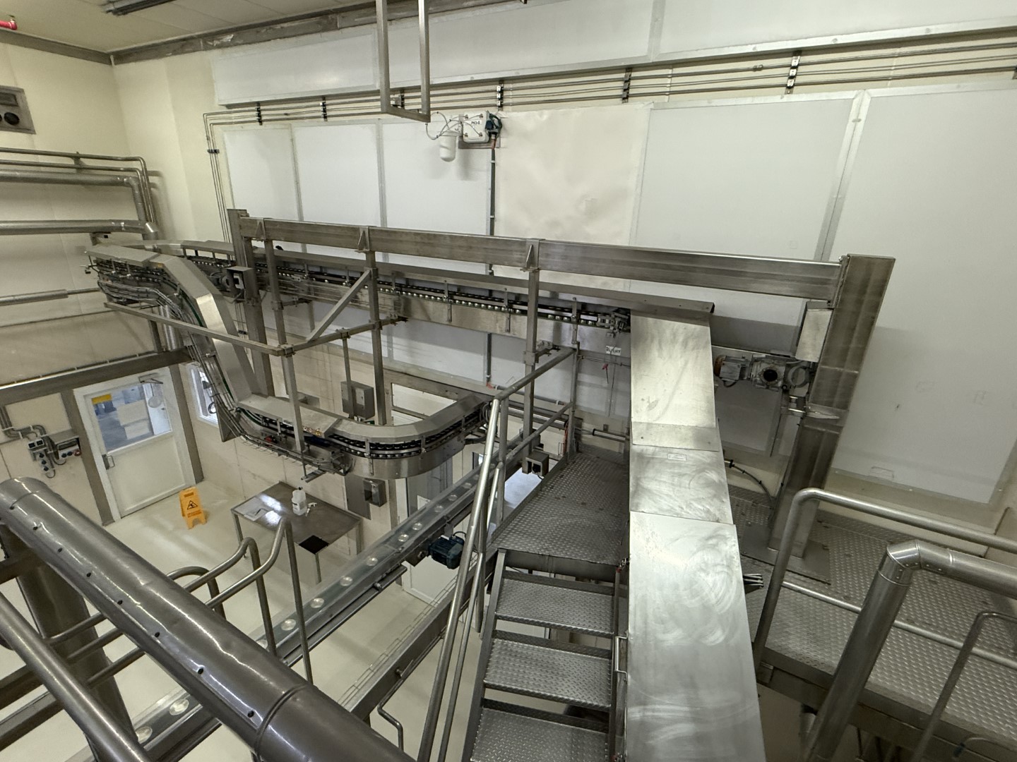 Used Complete can filling and closing line for liquids (nutrition) in 250 gram aluminium cans