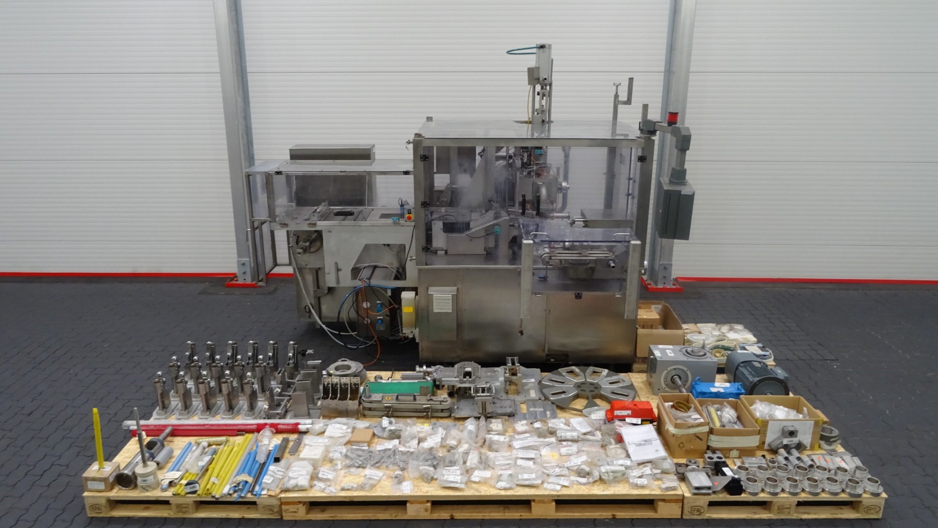 Used Filling and wrapping machine for Butter Benhil Multipack 5000
