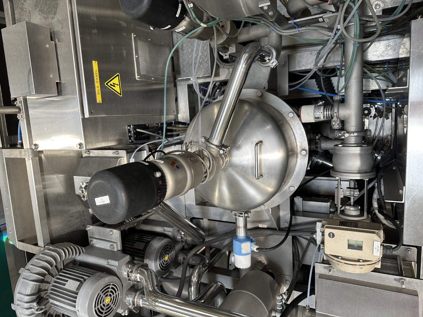 Used Aseptic Carton Filling Line: Shikoku S-PS80HA + 3x Elopak PLA-S30 Applicator + Oystar A+F Packer