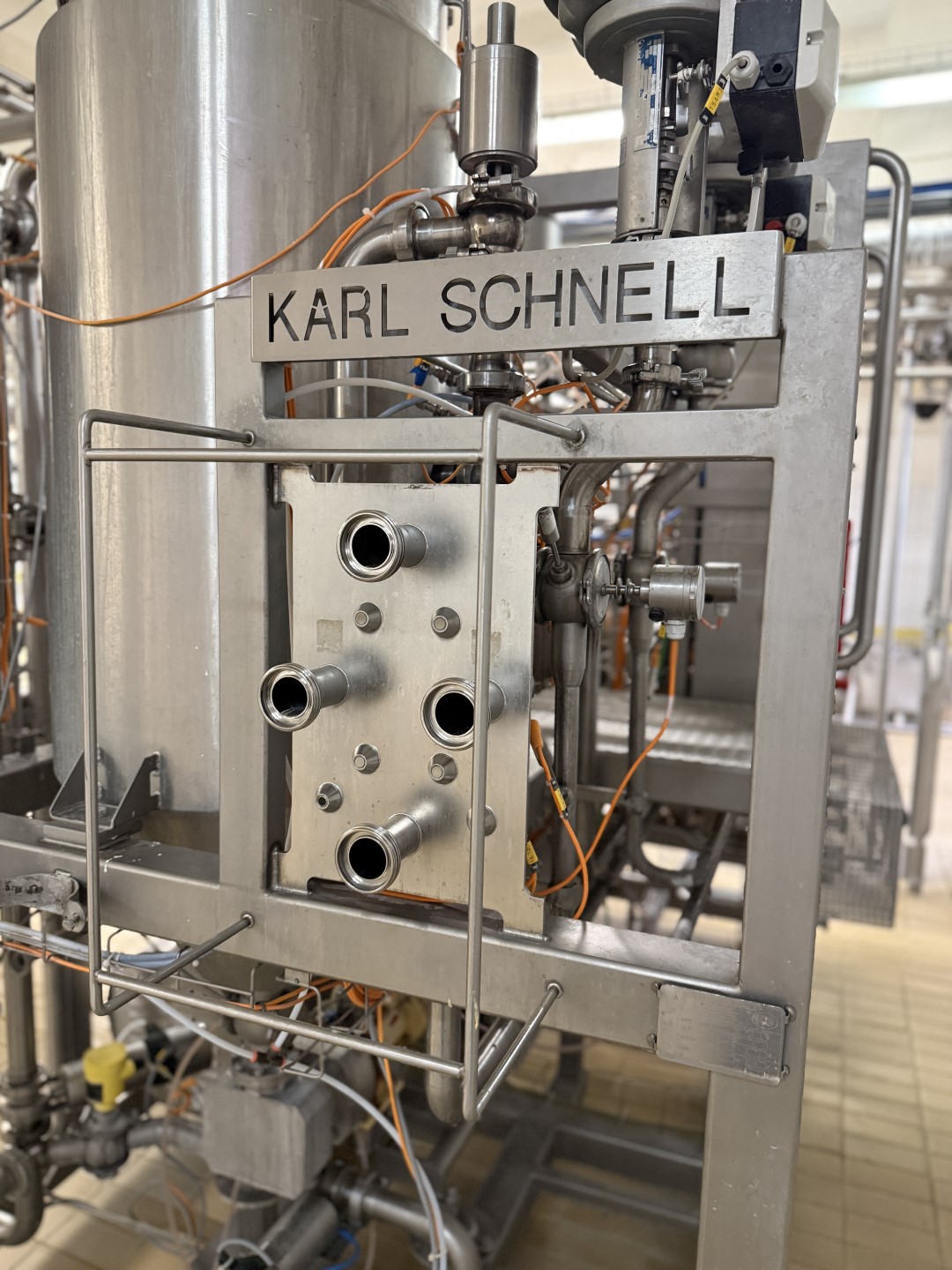 Used Complete processing line for the production of processed UHT cheese - Karl Schnell - 200 up to 750 kg per hour