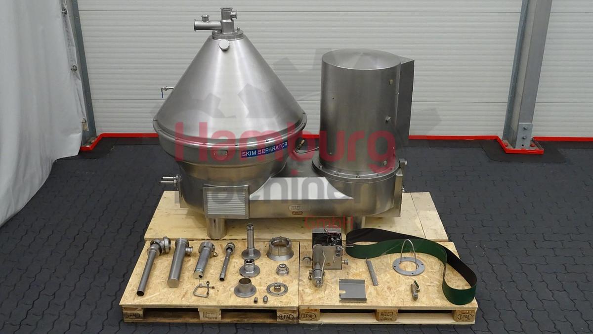 Used Incomplete Cream Separator GEA Westfalia MSD 300-01-777 (without bowl)