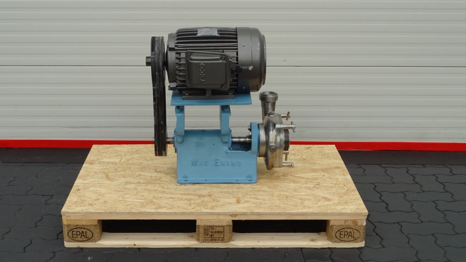 Used Sanitary Centrifugal pump - Mac Ewans CHP