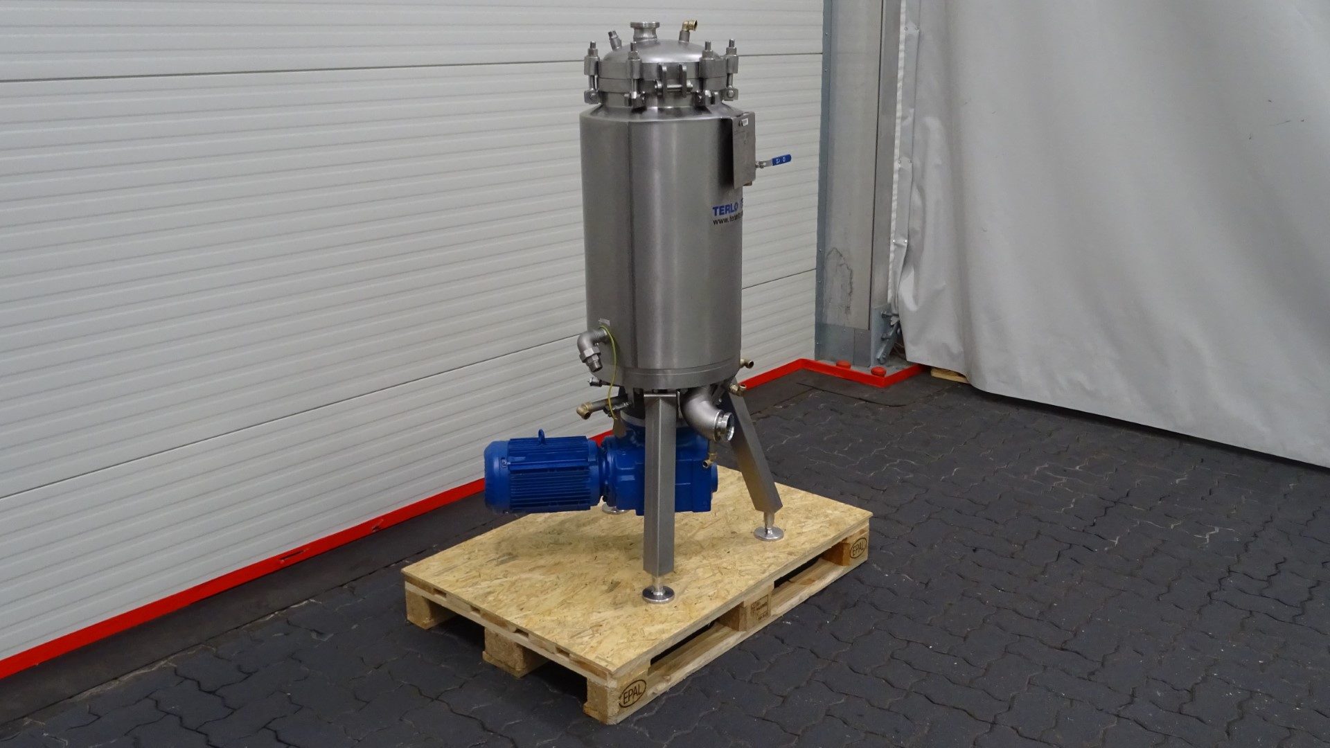 Used Scraped Surface Heat Exchanger (SSHE) - Terlet Terlotherm T0-4